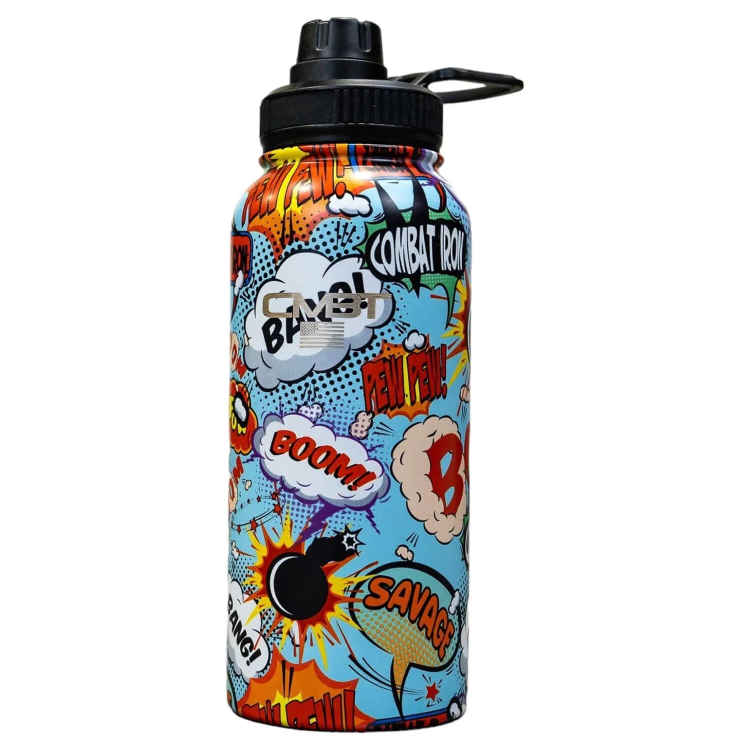 32oz Metal Hydration Bottle V2 | 24hr Insulated + Drink Port - Image 19