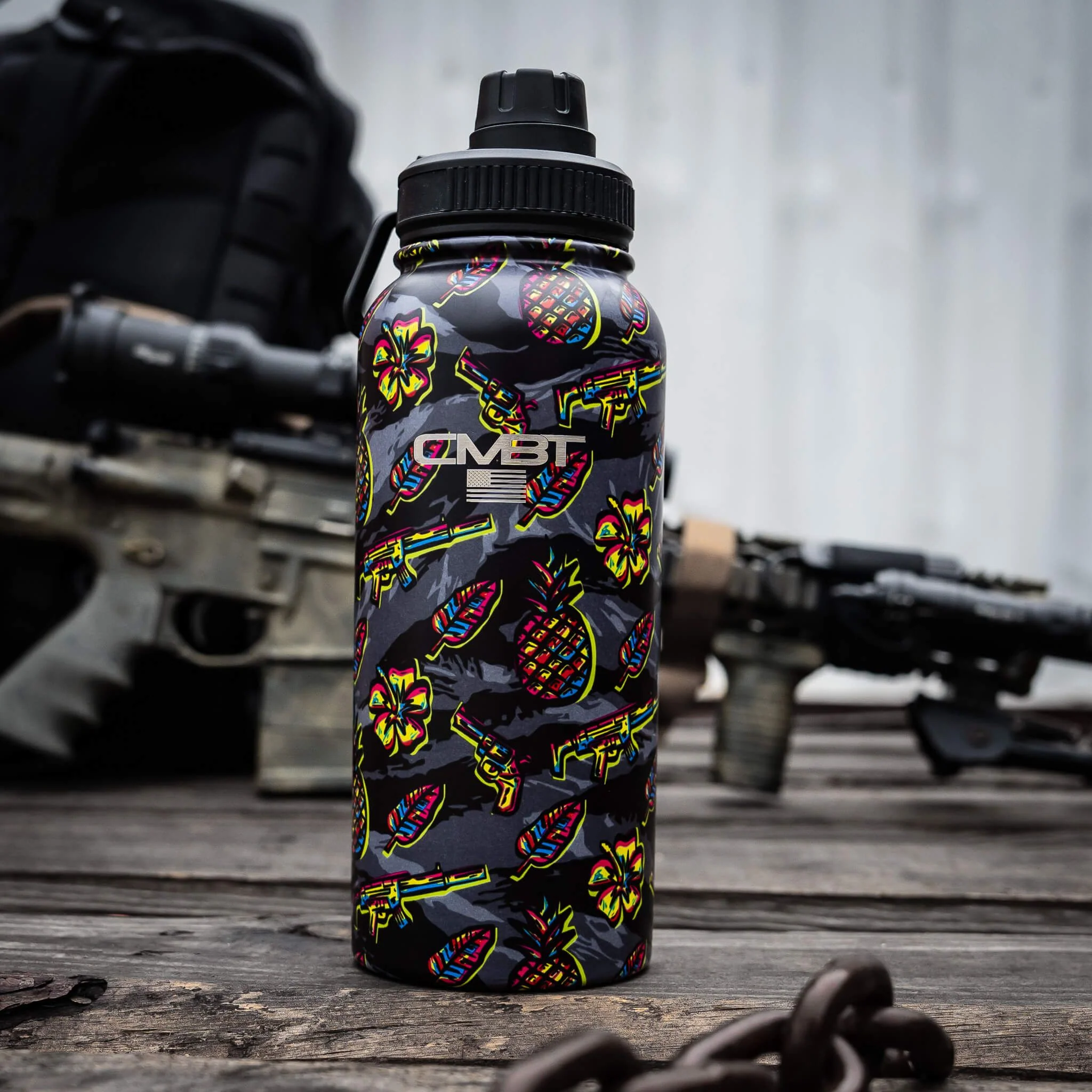32oz Metal Hydration Bottle V2 | 24hr Insulated + Drink Port - Image 29