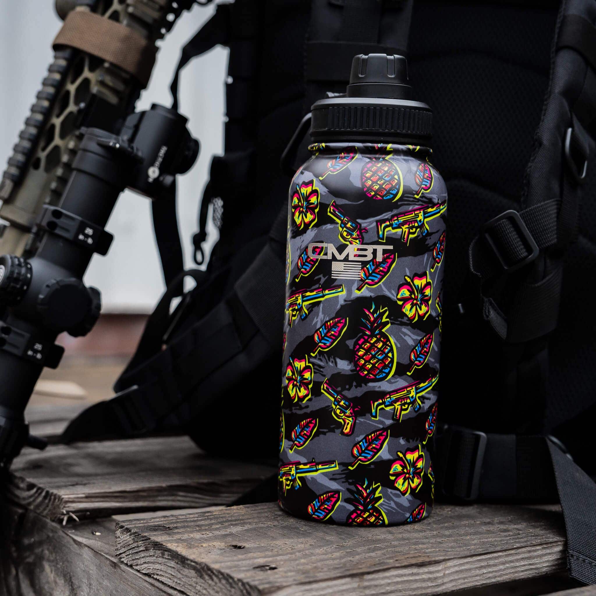 32oz Metal Hydration Bottle V2 | 24hr Insulated + Drink Port - Image 31