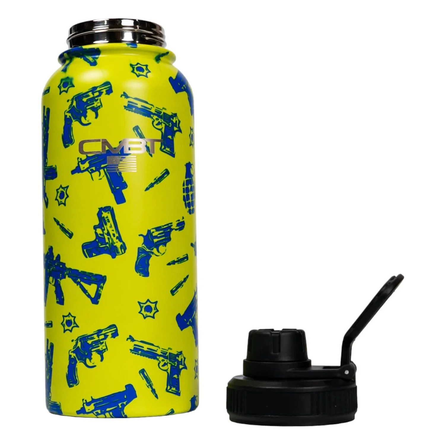 32oz Metal Hydration Bottle V2 | 24hr Insulated + Drink Port - Image 35