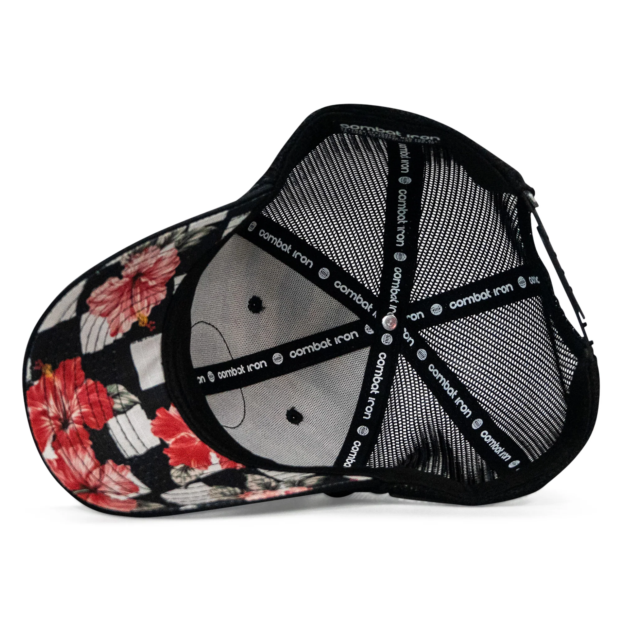 Addicted To Iron Patch Original Ripstop Snapback Hat - Image 6