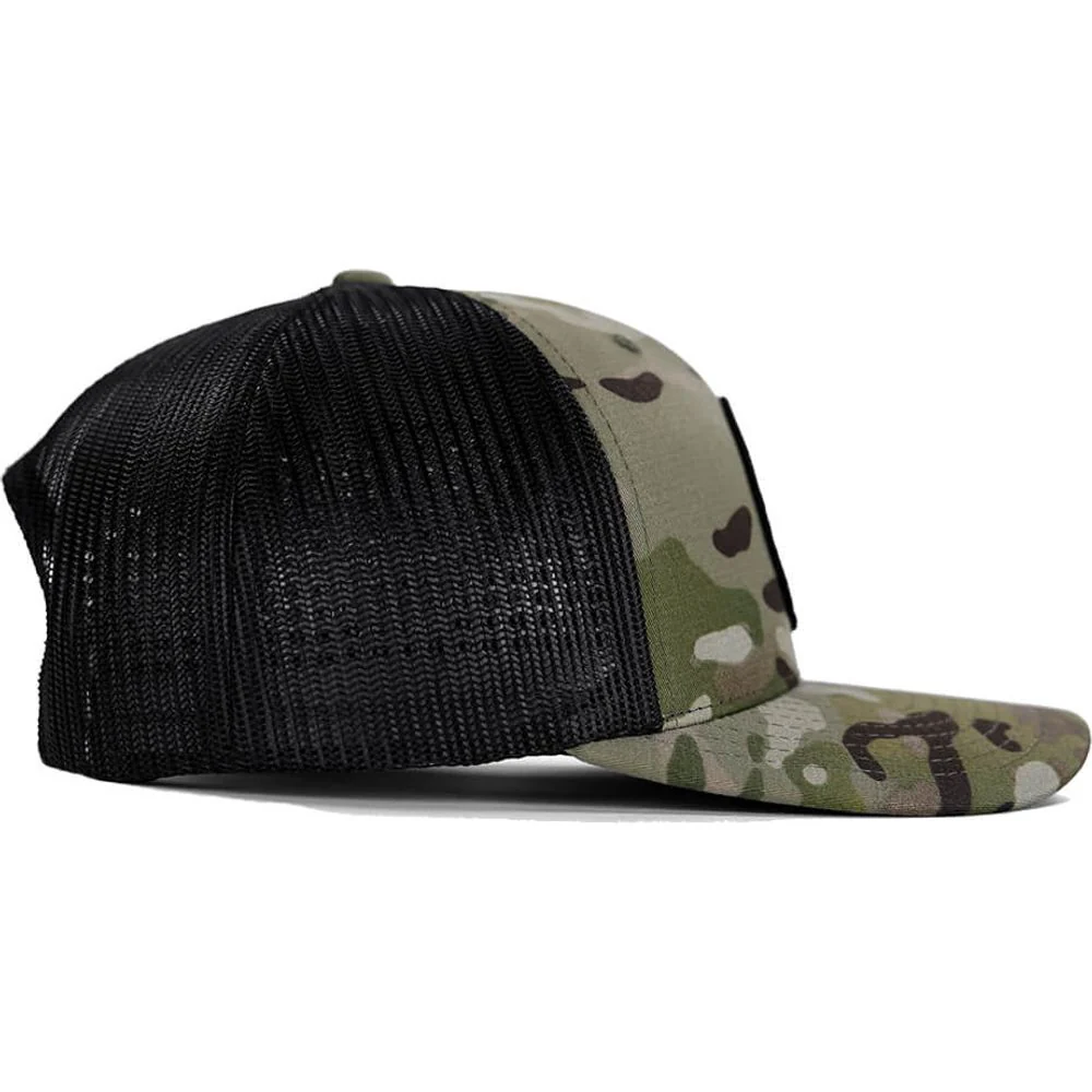 Addicted To Iron Patch Snapback Hat - Image 16