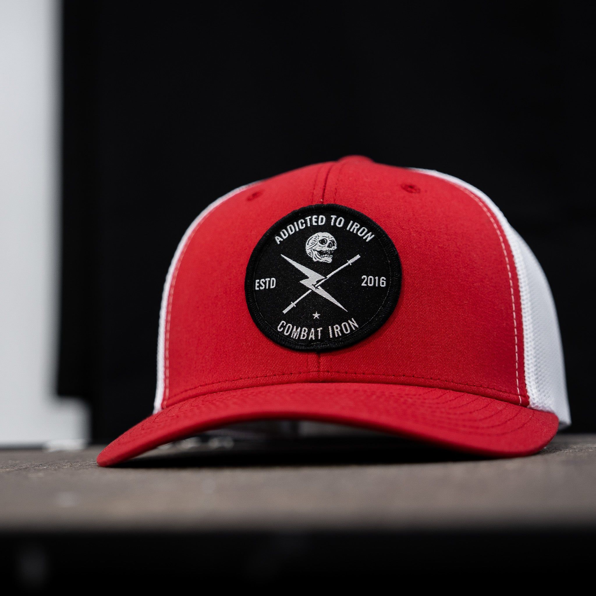 Addicted To Iron Patch Snapback Hat - Image 22