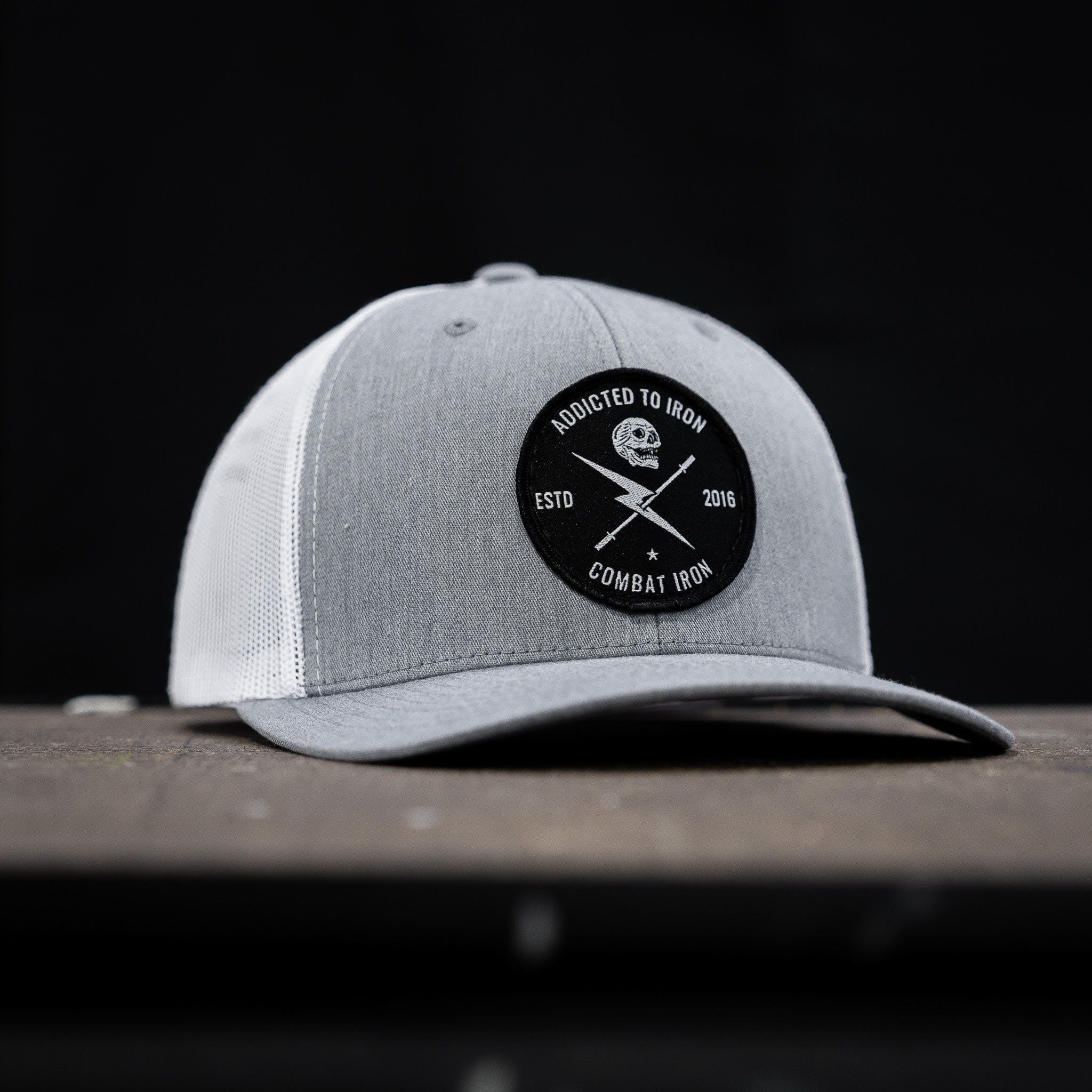 Addicted To Iron Patch Snapback Hat - Image 23