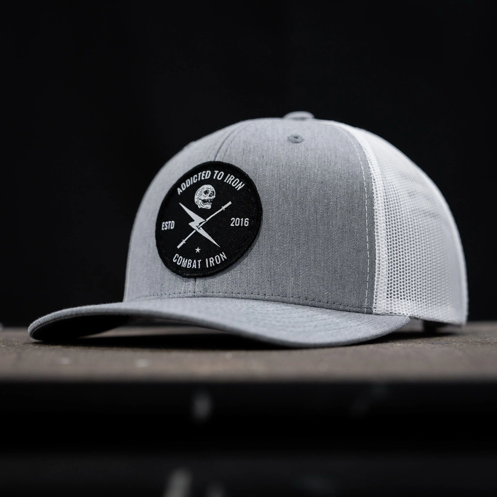 Addicted To Iron Patch Snapback Hat - Image 26