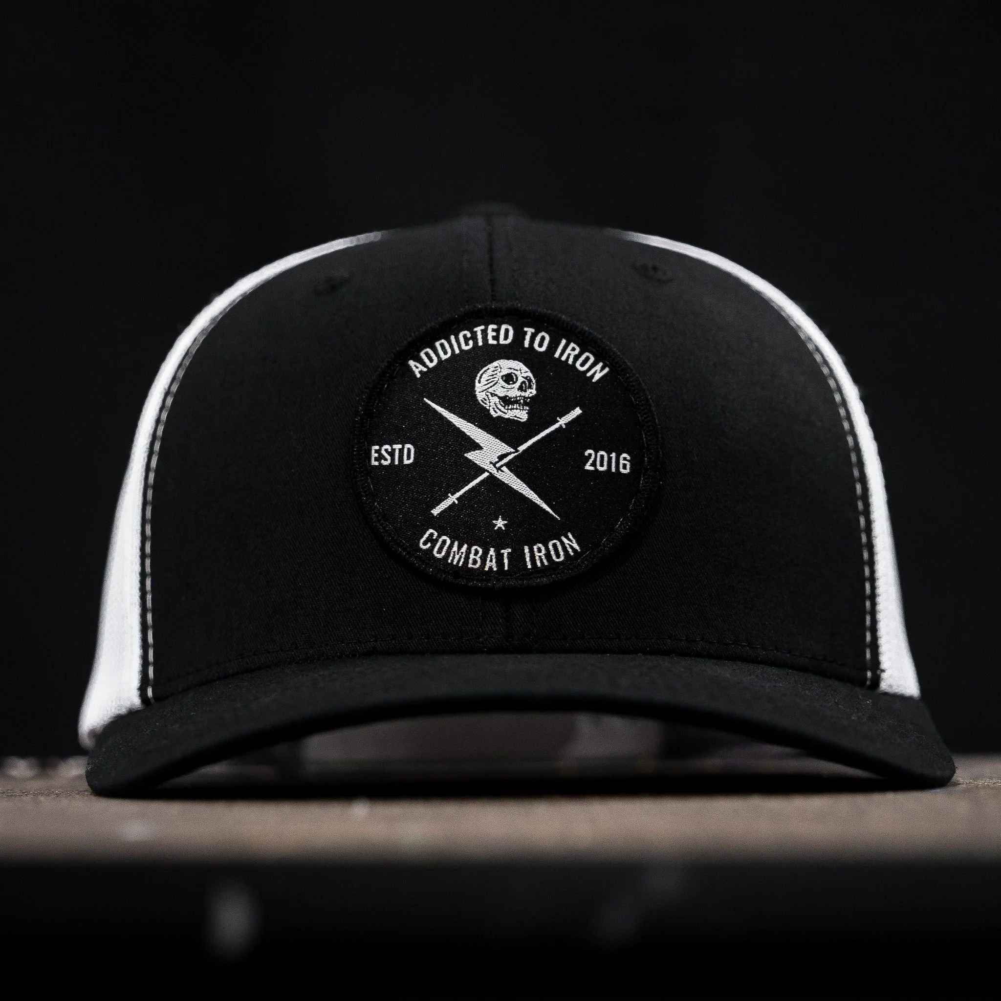Addicted To Iron Patch Snapback Hat - Image 27