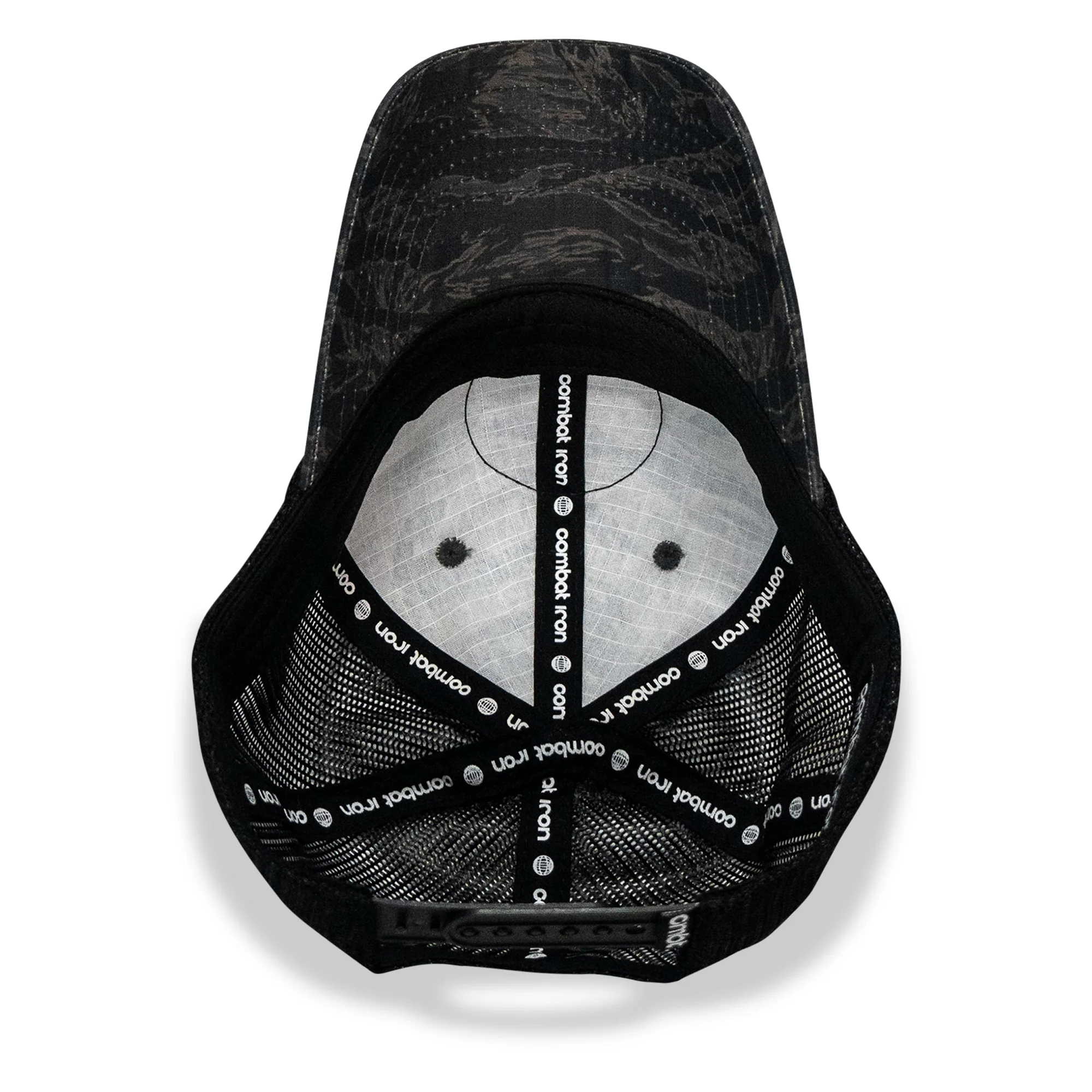 Addicted To Iron Patch Tactical Ripstop Mesh Snapback Hat - Image 19