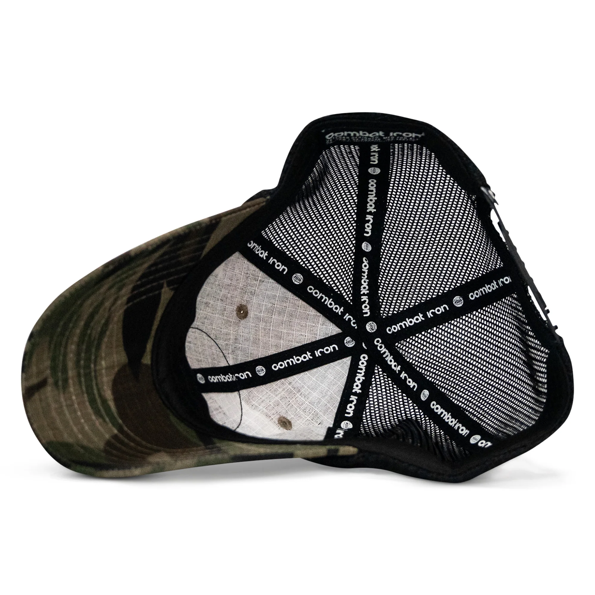 Addicted To Iron Patch Tactical Ripstop Mesh Snapback Hat - Image 36