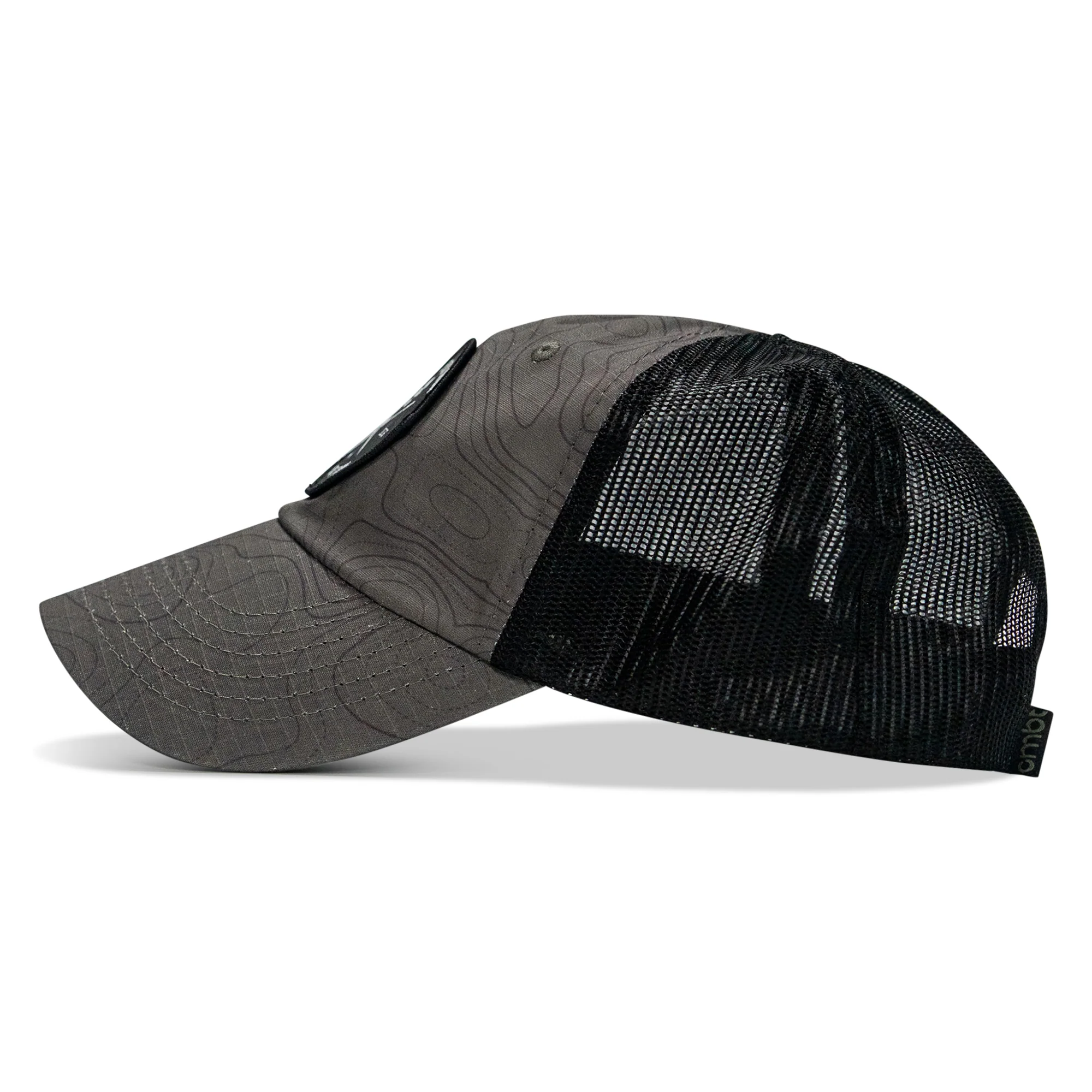 Addicted To Iron Patch Tactical Ripstop Mesh Snapback Hat - Image 4