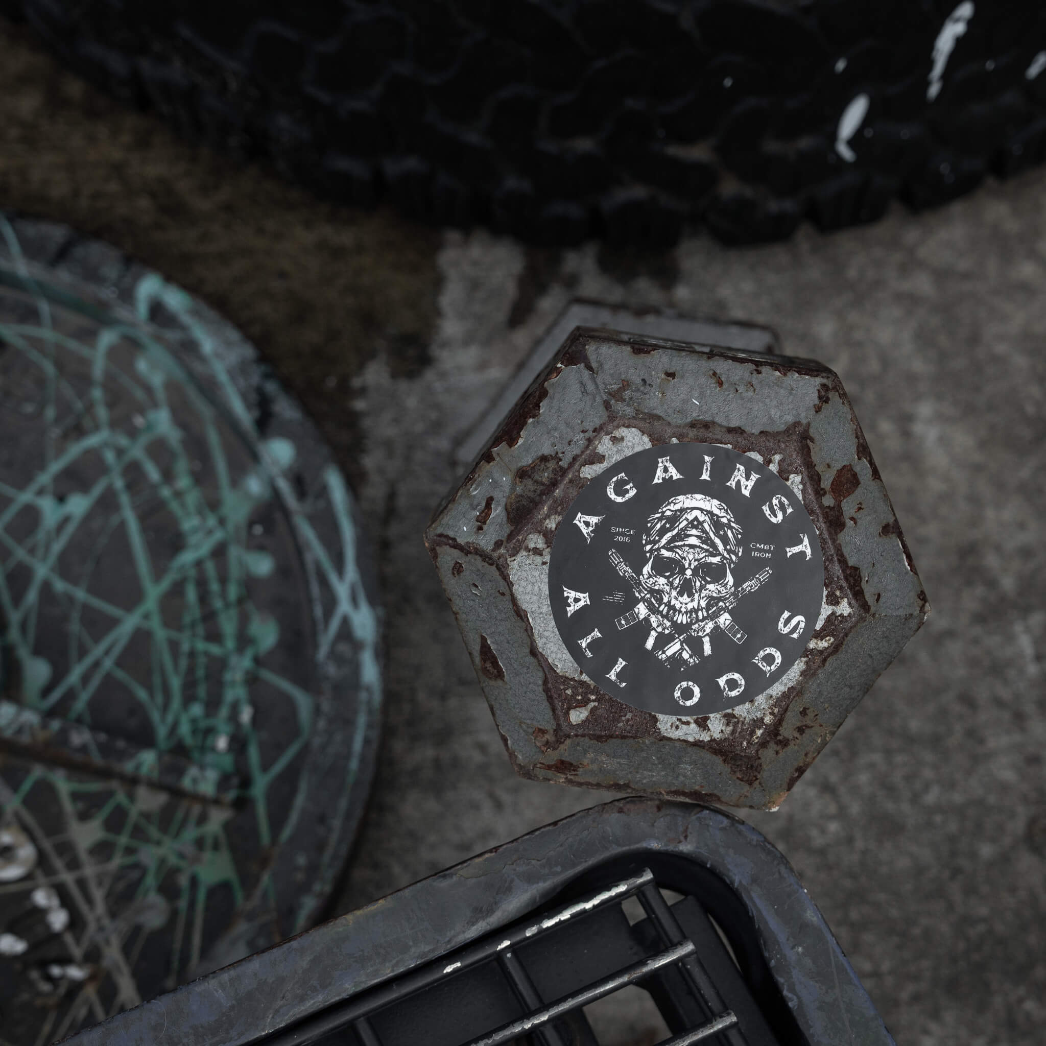 Against All Odd's Skull Decal - Image 2
