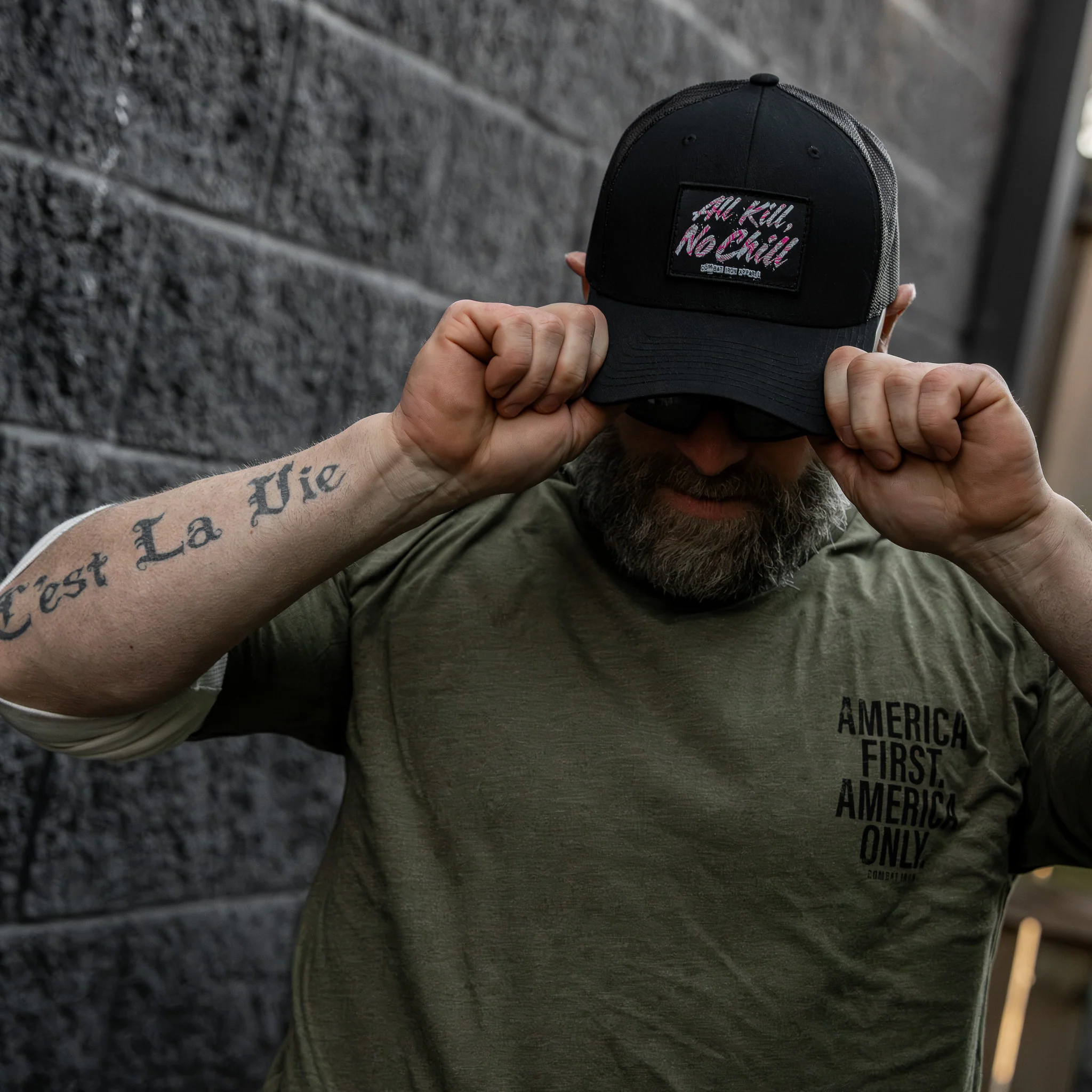 All Kill No Chill Patch Snapback Hat - Image 19