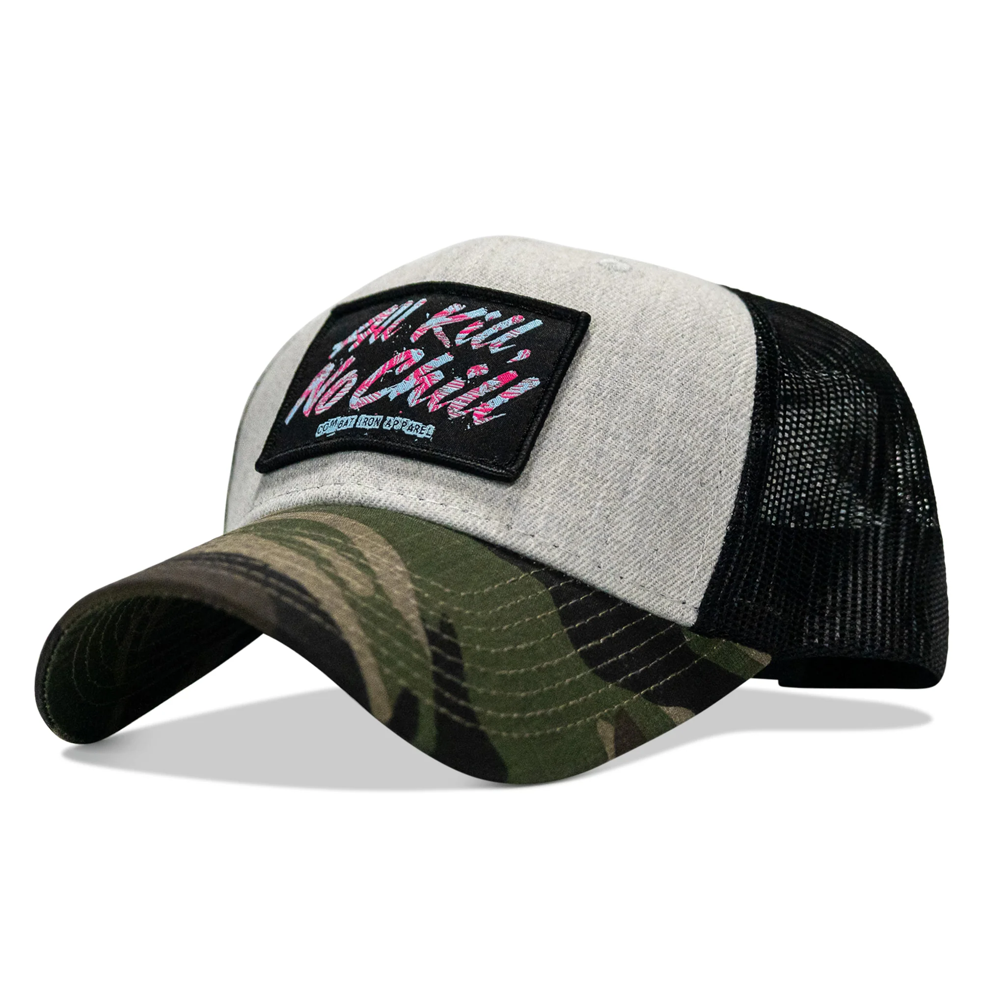 All Kill No Chill Patch Snapback Hat - Image 7