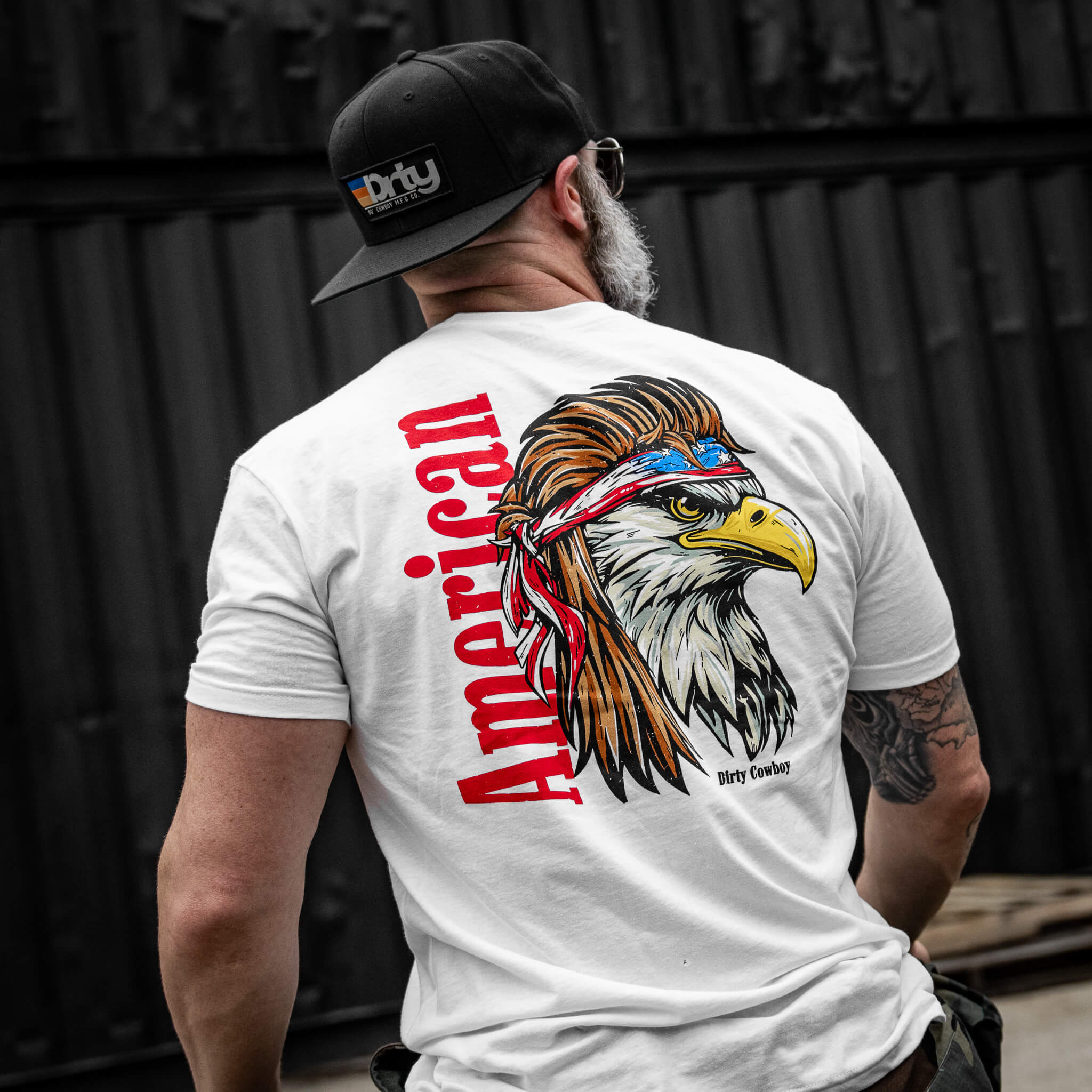 American Eagle Patriotic Men's T-Shirt - Image 20
