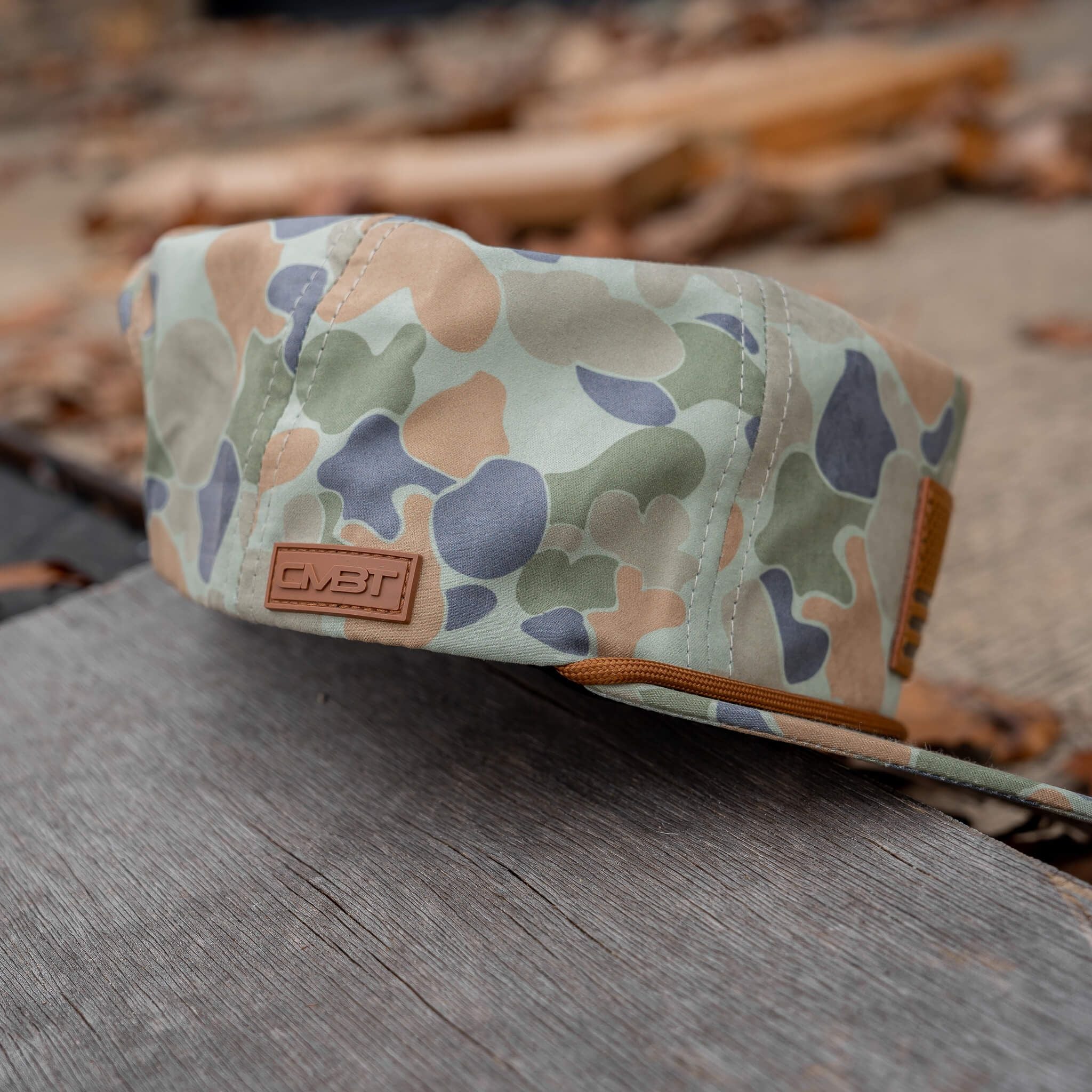 American Flag Leather Patch Crushable Rope Snapback Hat - Image 22