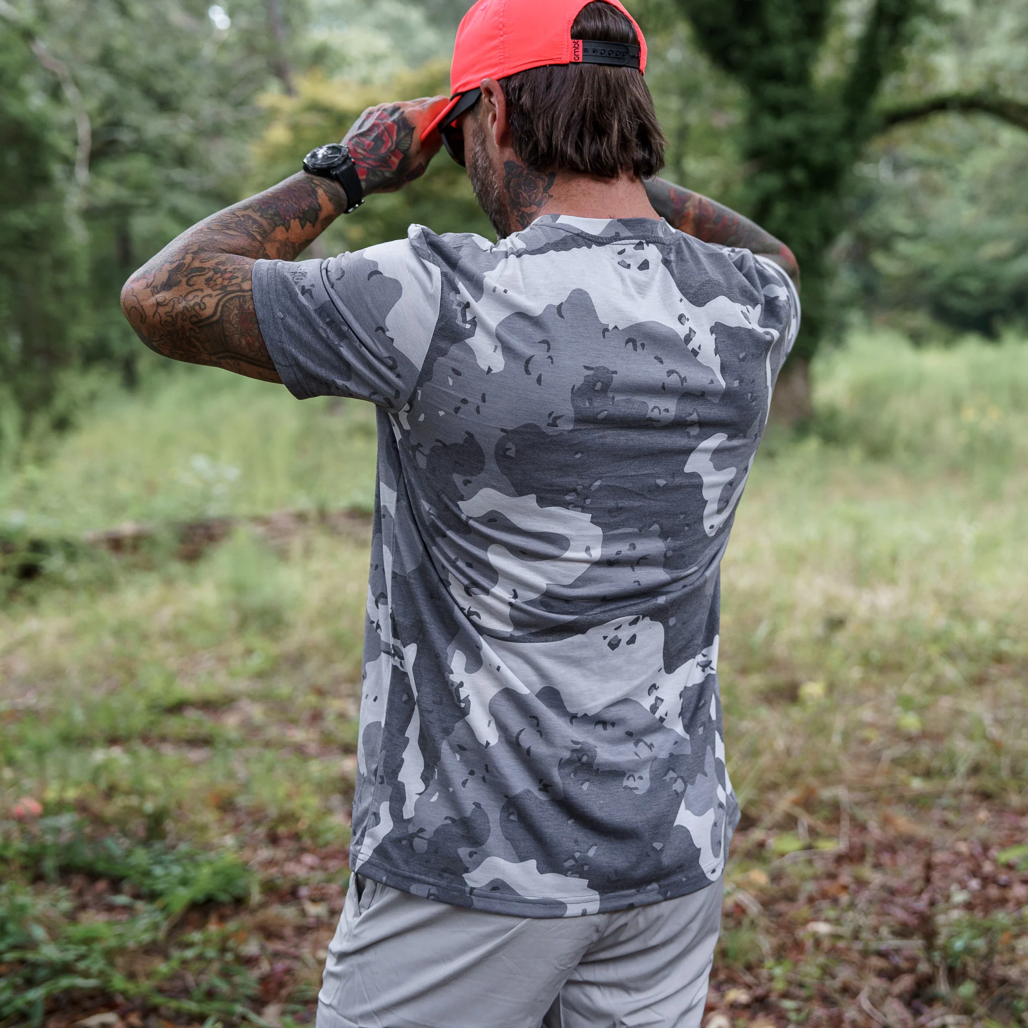 American Flag Patch Weekender Performance Snapback Hat - Image 34