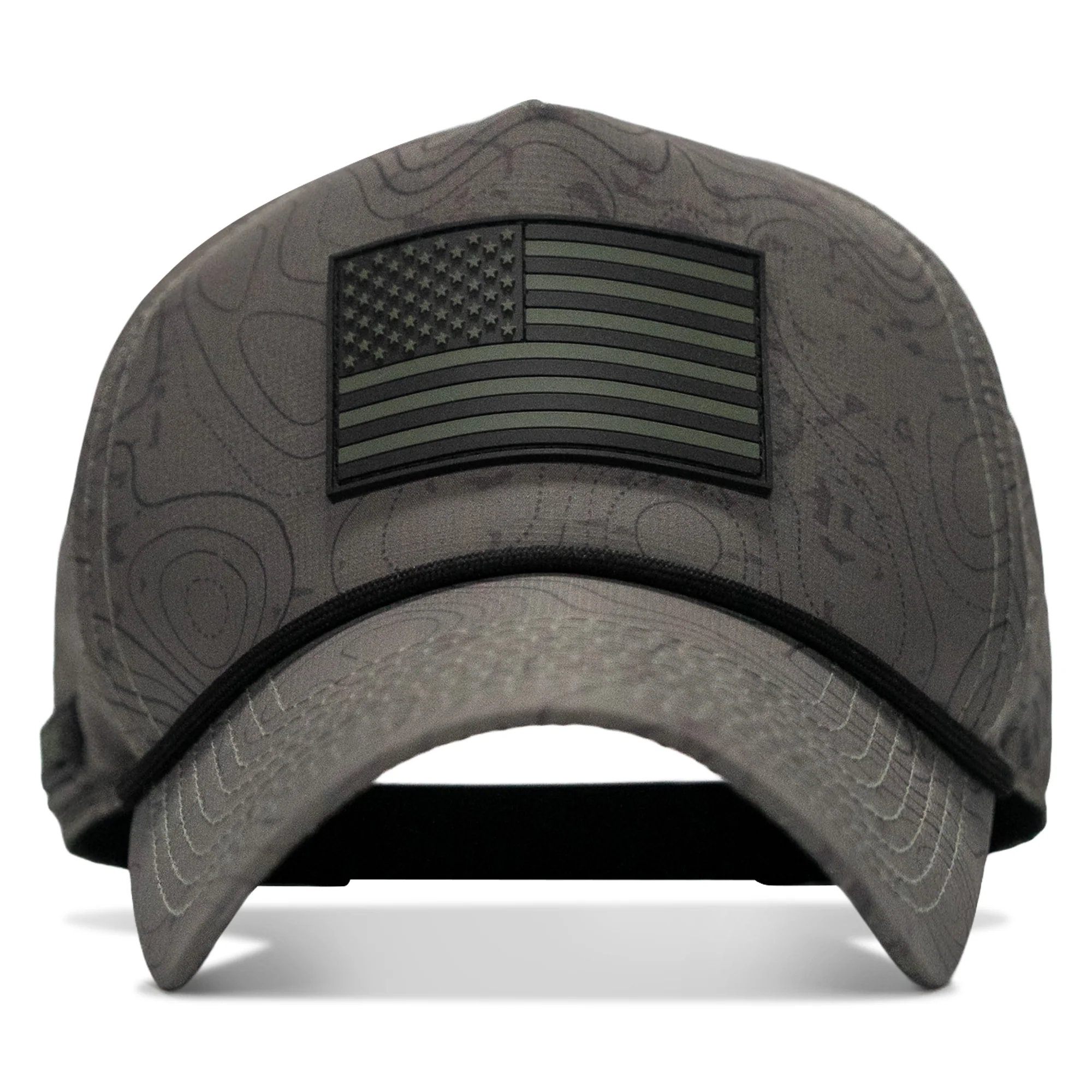 American Flag PVC Patch Waterproof Weekender Snapback - Image 102