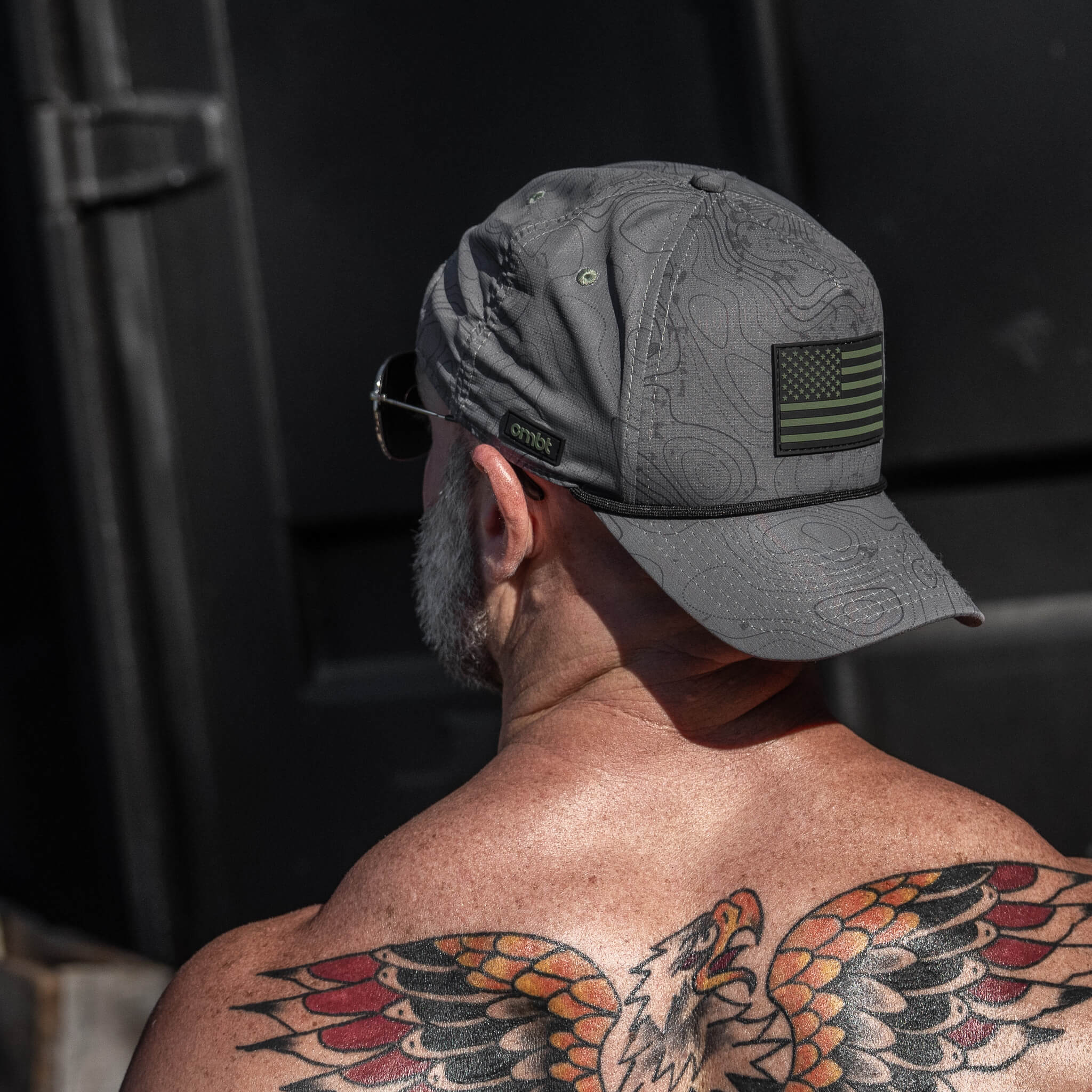 American Flag PVC Patch Waterproof Weekender Snapback - Image 105