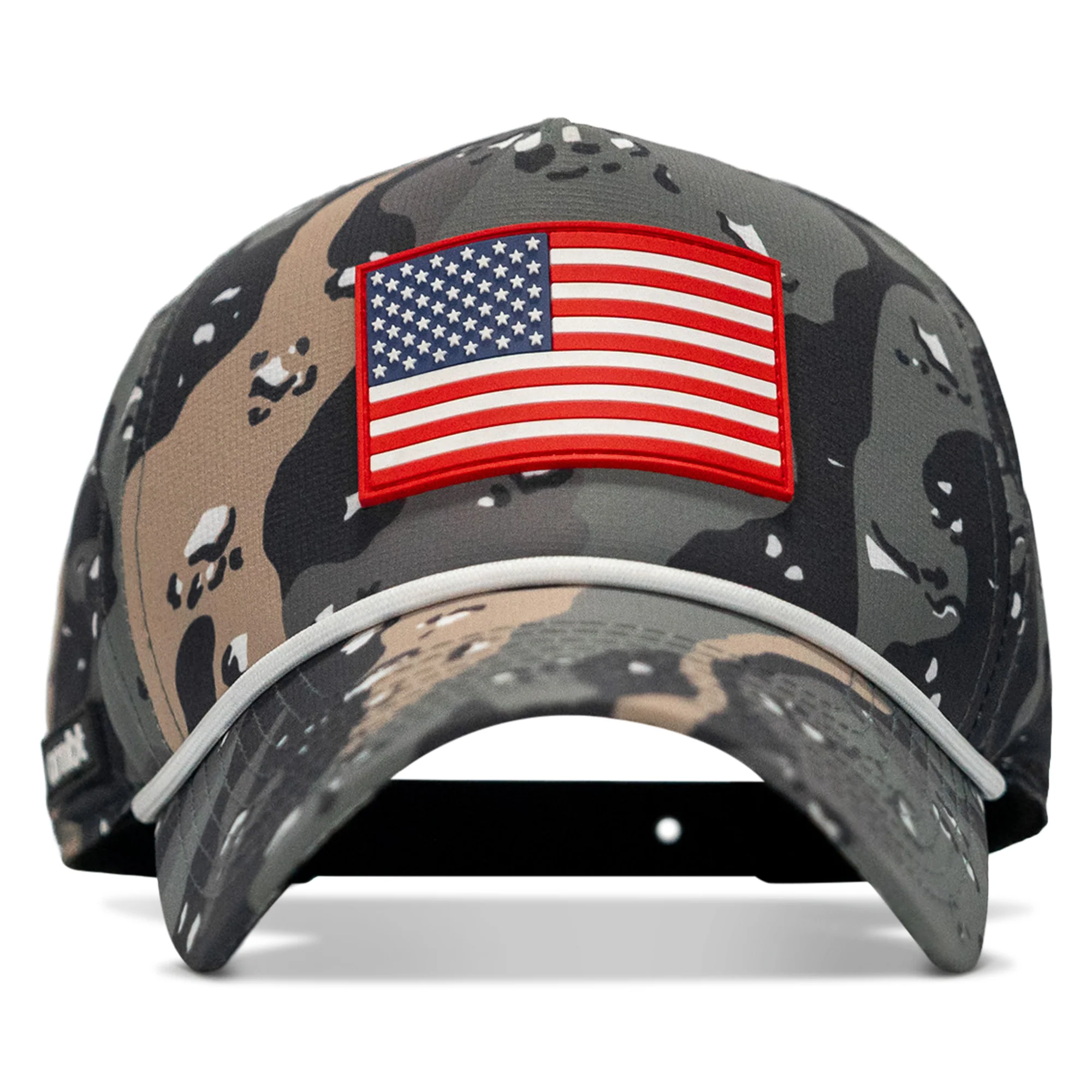 American Flag PVC Patch Waterproof Weekender Snapback - Image 119