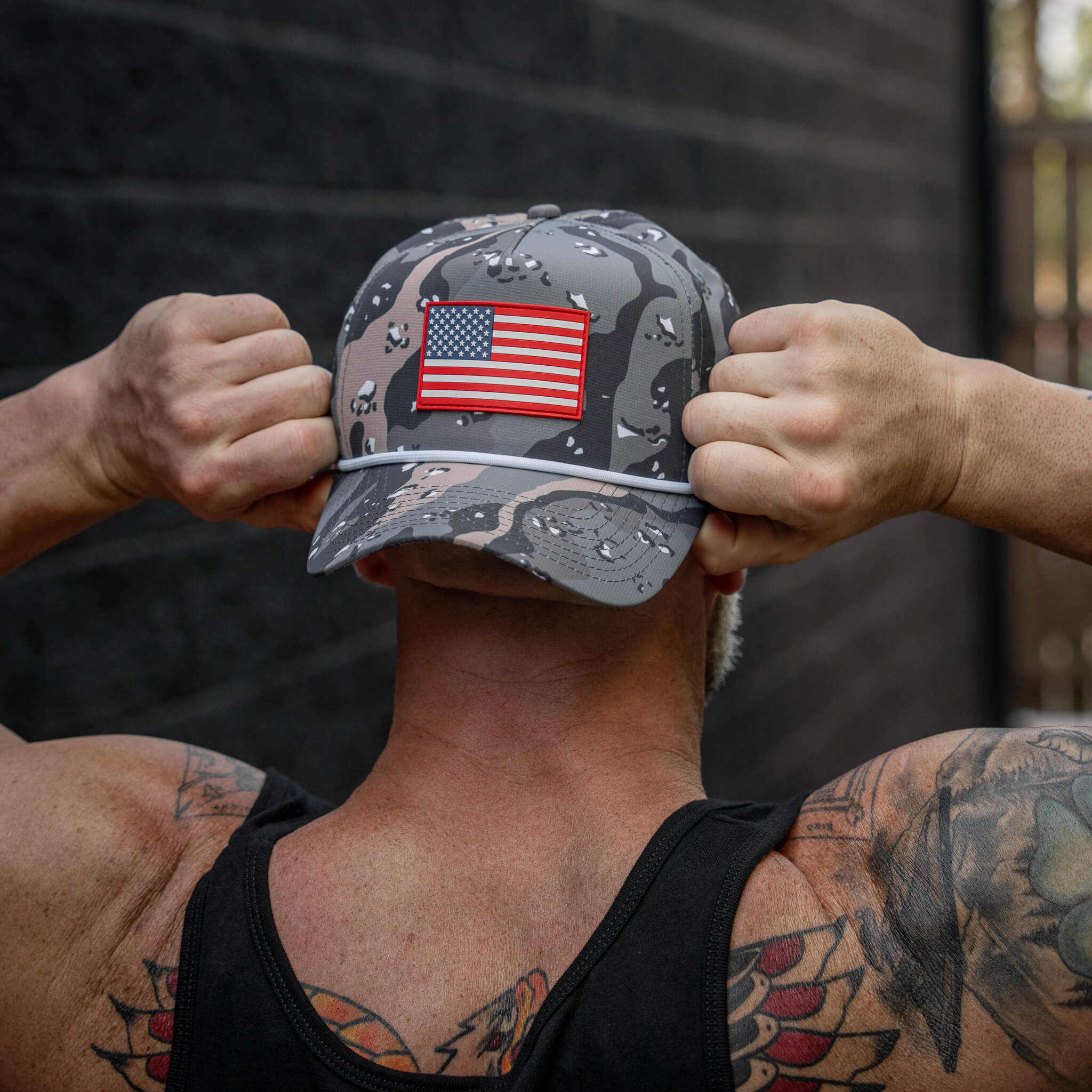 American Flag PVC Patch Waterproof Weekender Snapback - Image 121