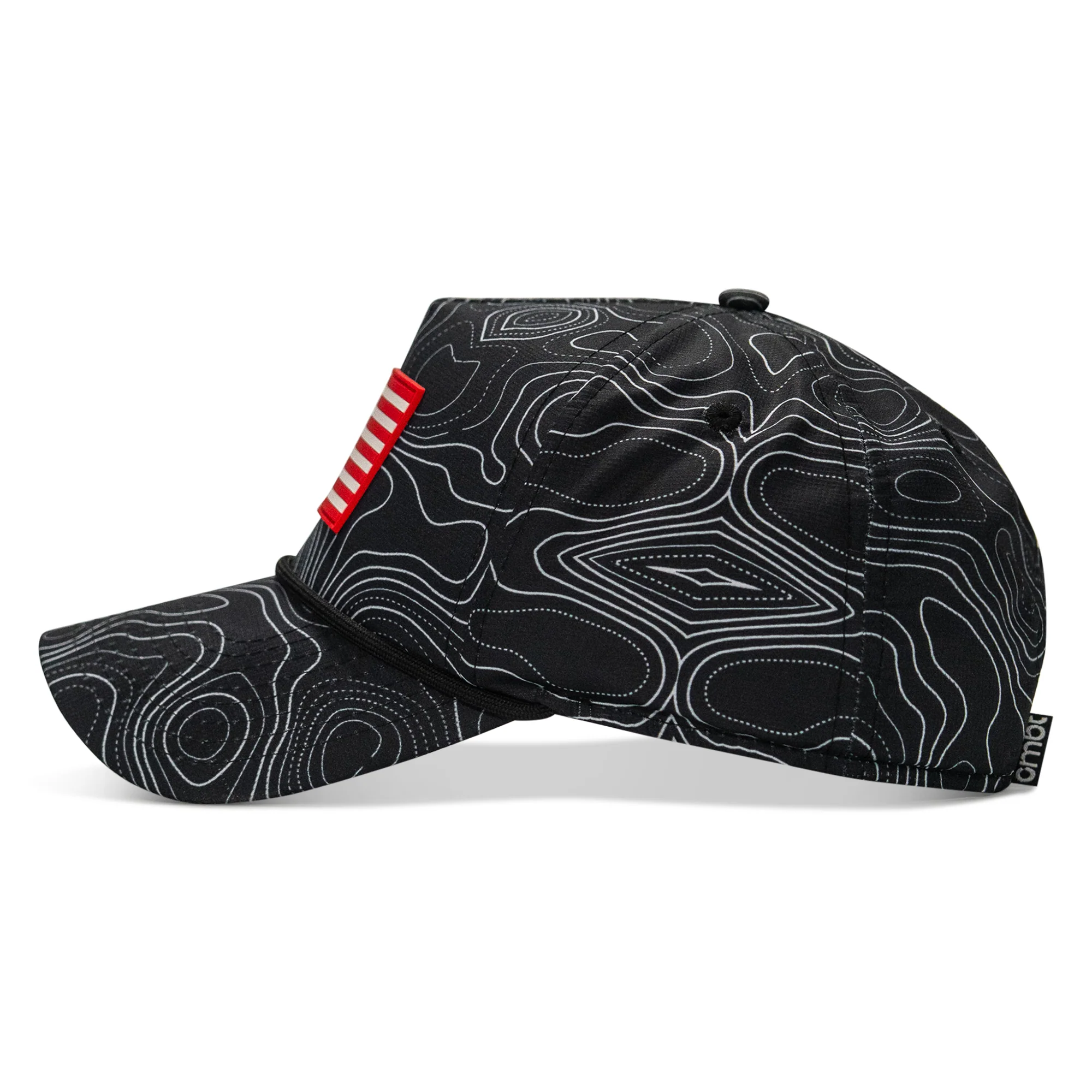 American Flag PVC Patch Waterproof Weekender Snapback - Image 26