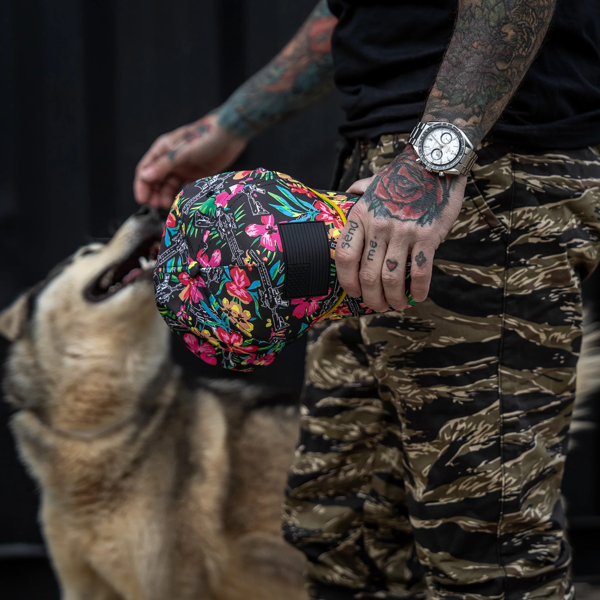 American Flag PVC Patch Waterproof Weekender Snapback - Image 3