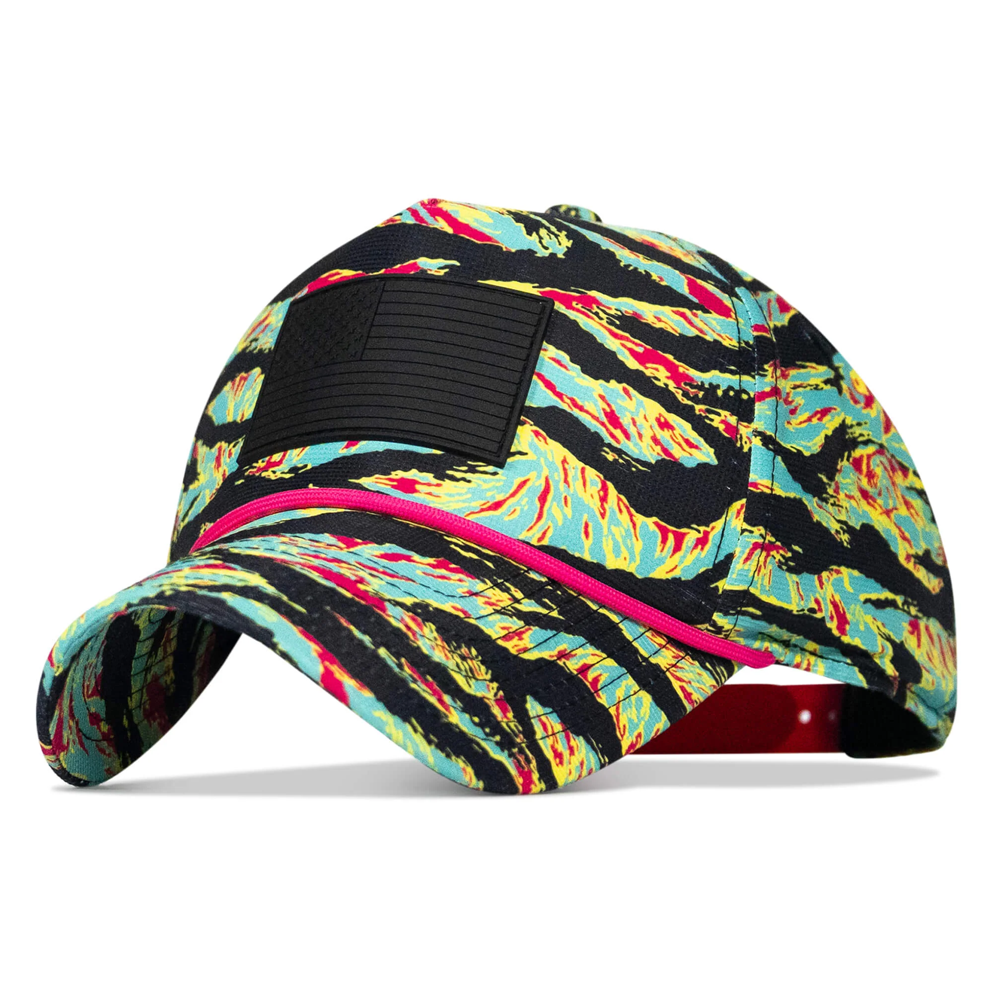 American Flag PVC Patch Waterproof Weekender Snapback - Image 37
