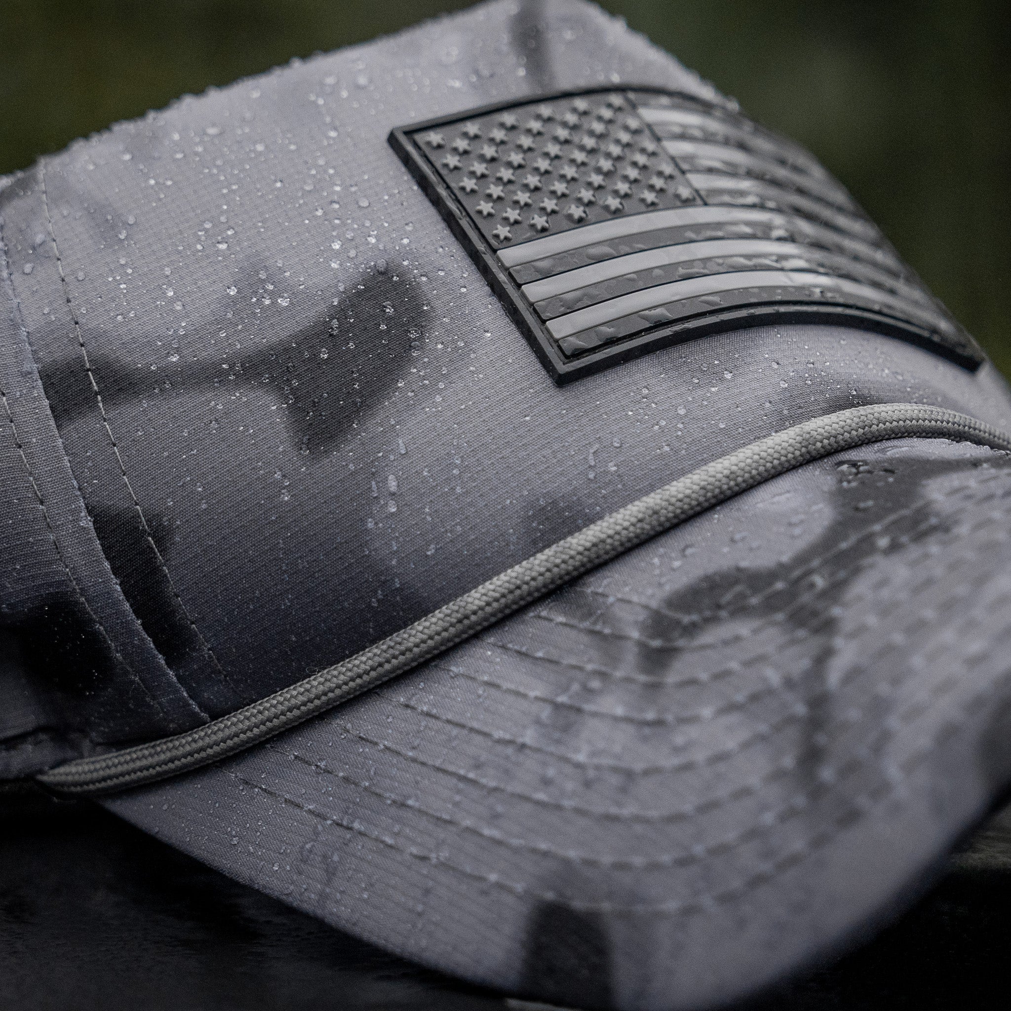 American Flag PVC Patch Waterproof Weekender Snapback - Image 47