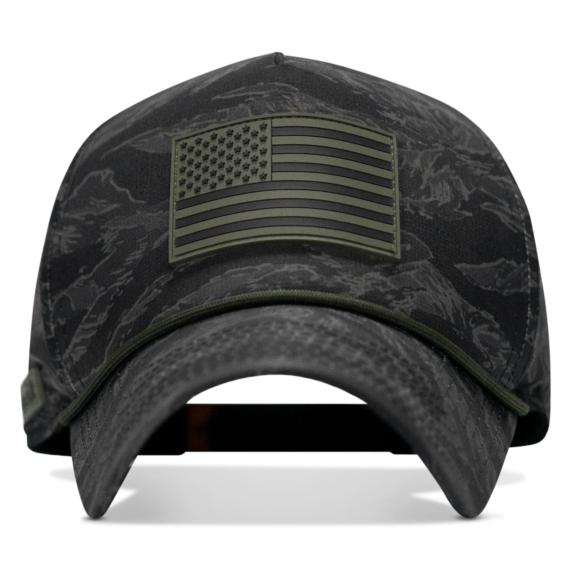 American Flag PVC Patch Waterproof Weekender Snapback - Image 53