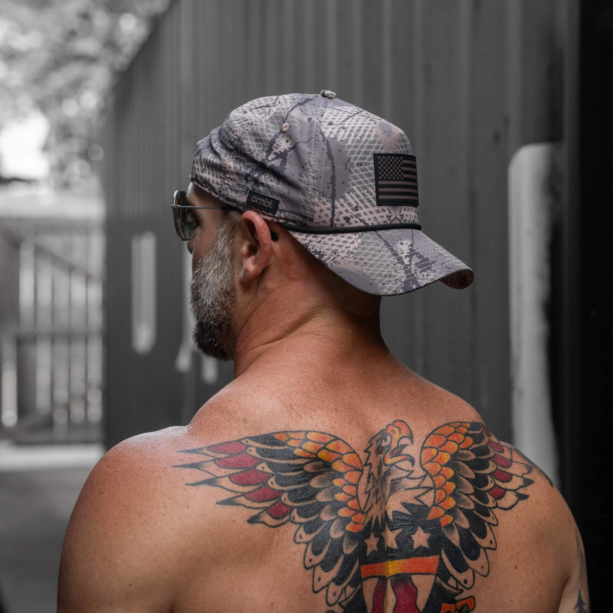 American Flag PVC Patch Waterproof Weekender Snapback - Image 96