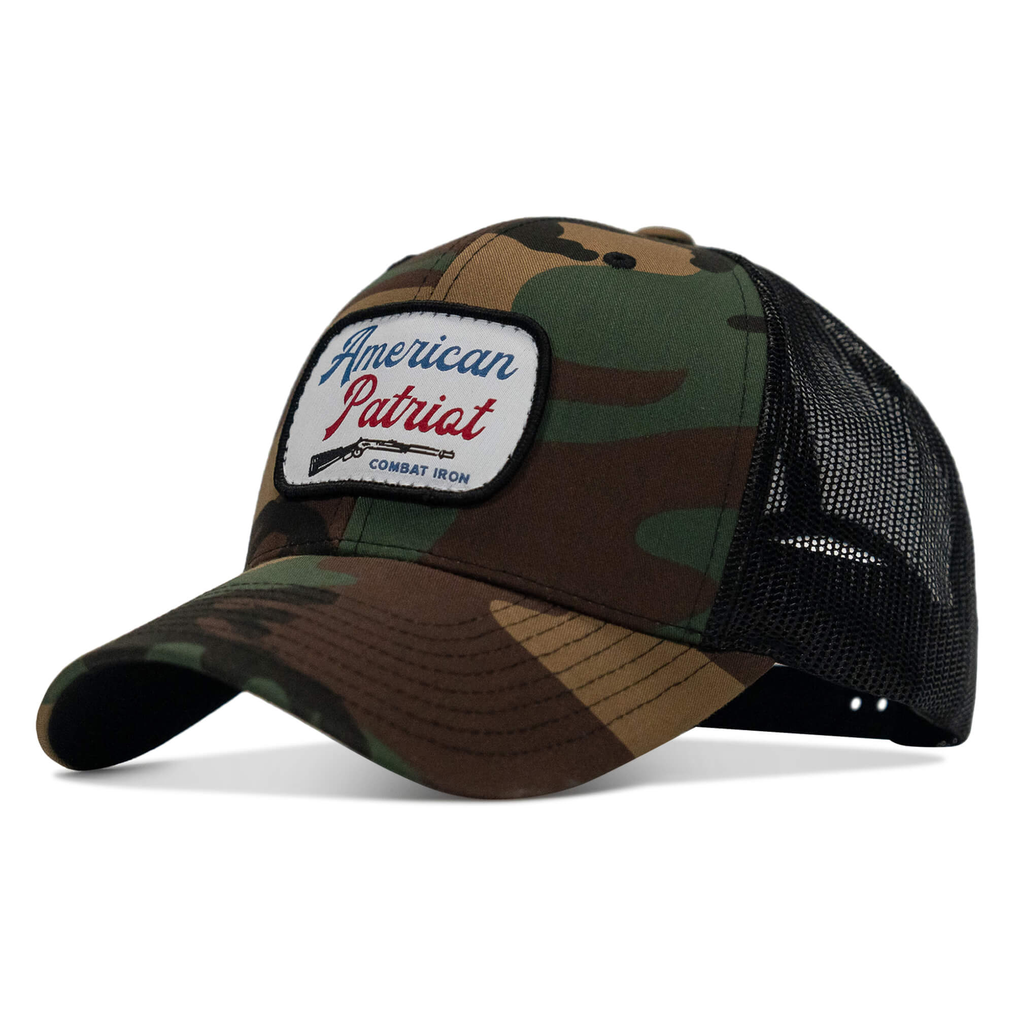 American Patriot Patch Snapback Hat - Image 3