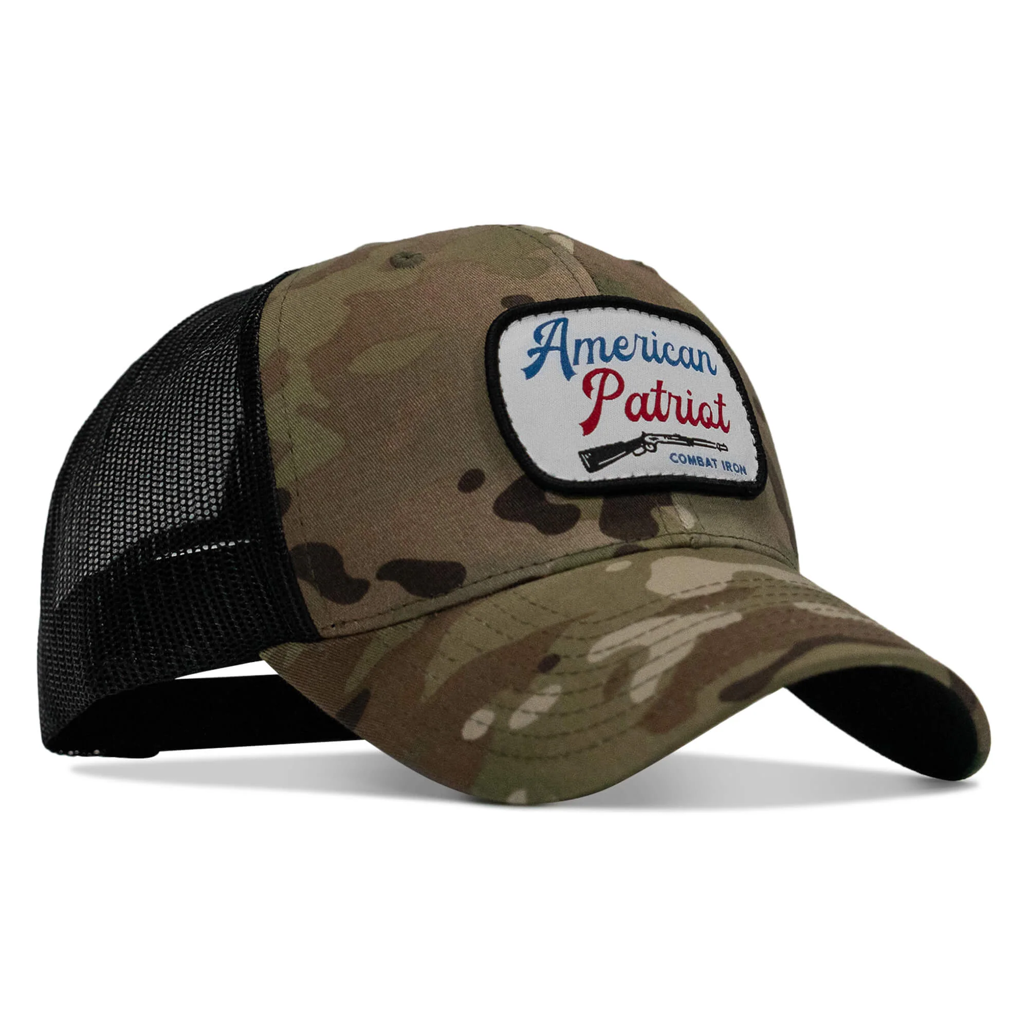 American Patriot Patch Snapback Hat - Image 7