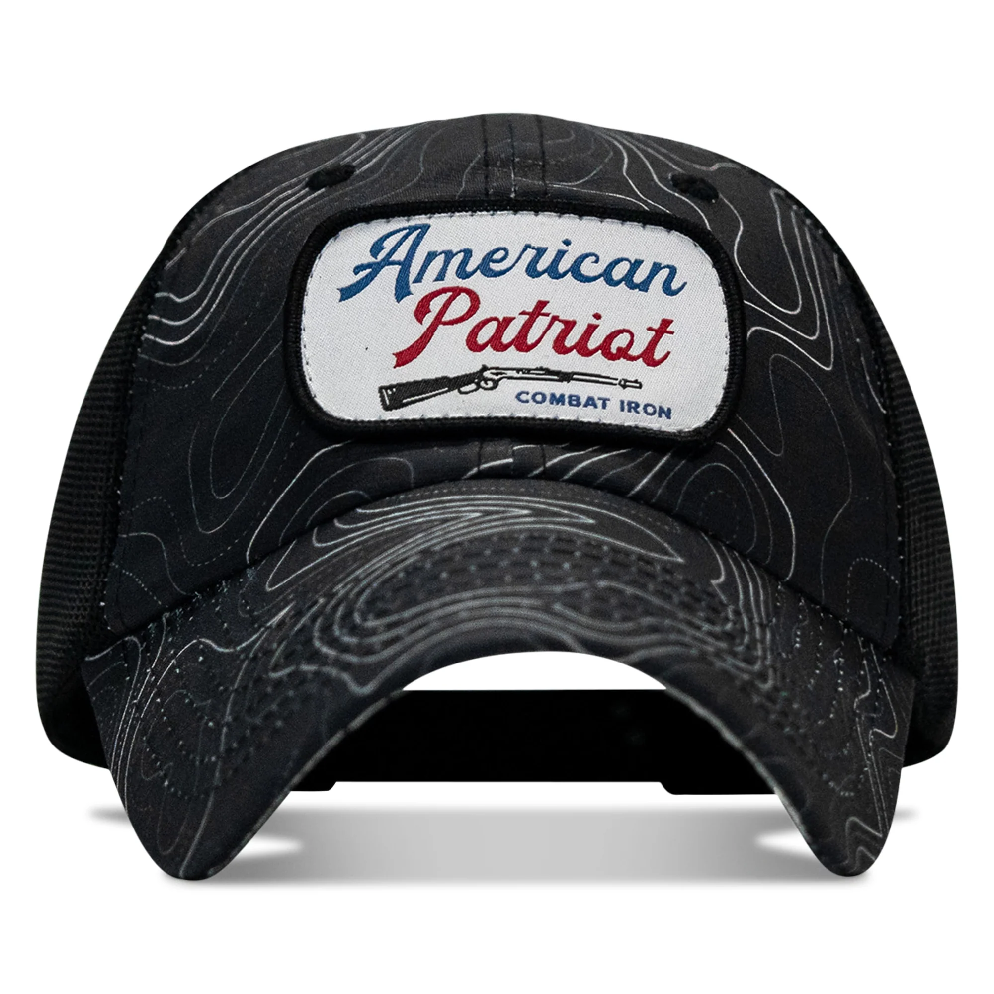American Patriot Patch Tactical Ripstop Mesh Snapback Hat - Image 15