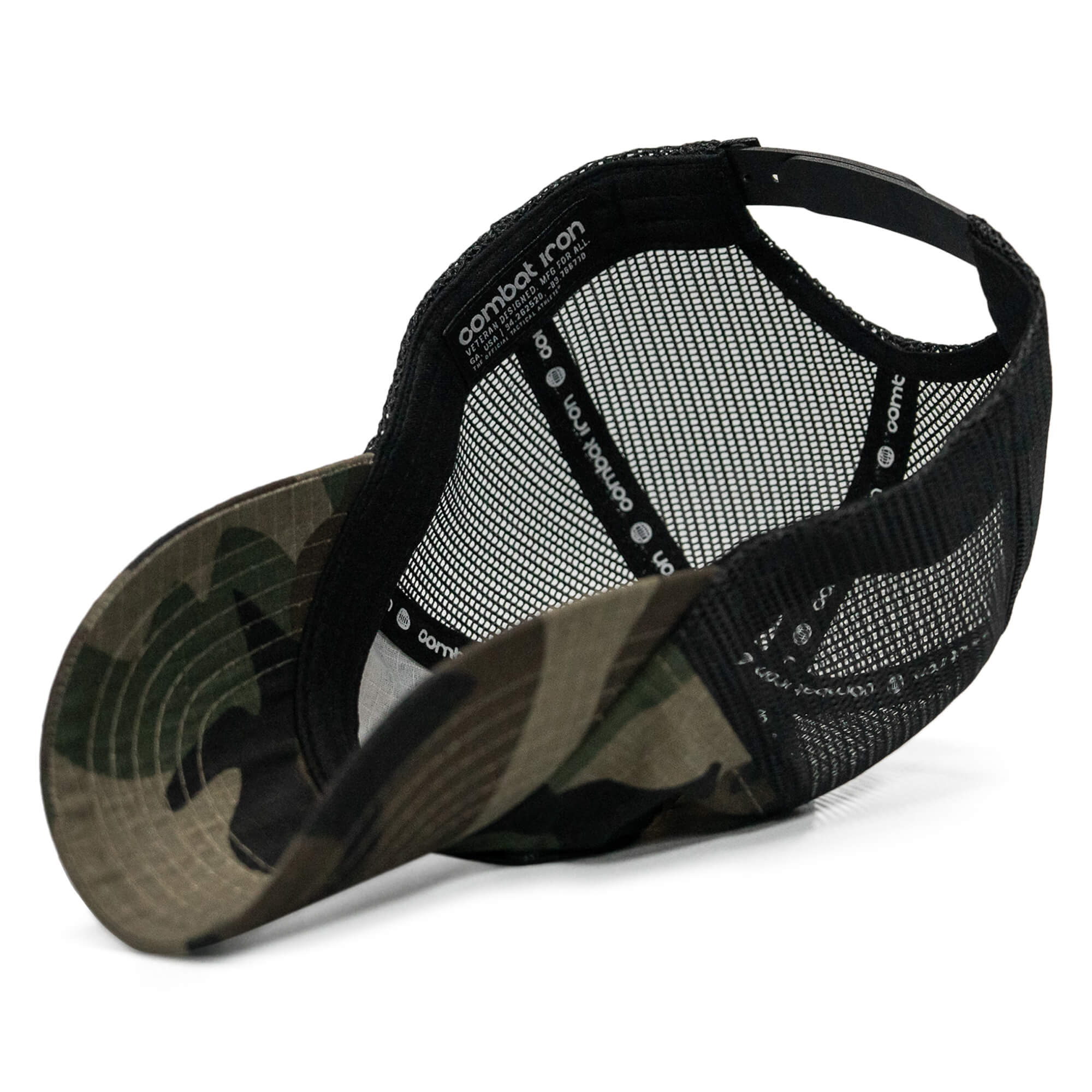 American Patriot Patch Tactical Ripstop Mesh Snapback Hat - Image 6