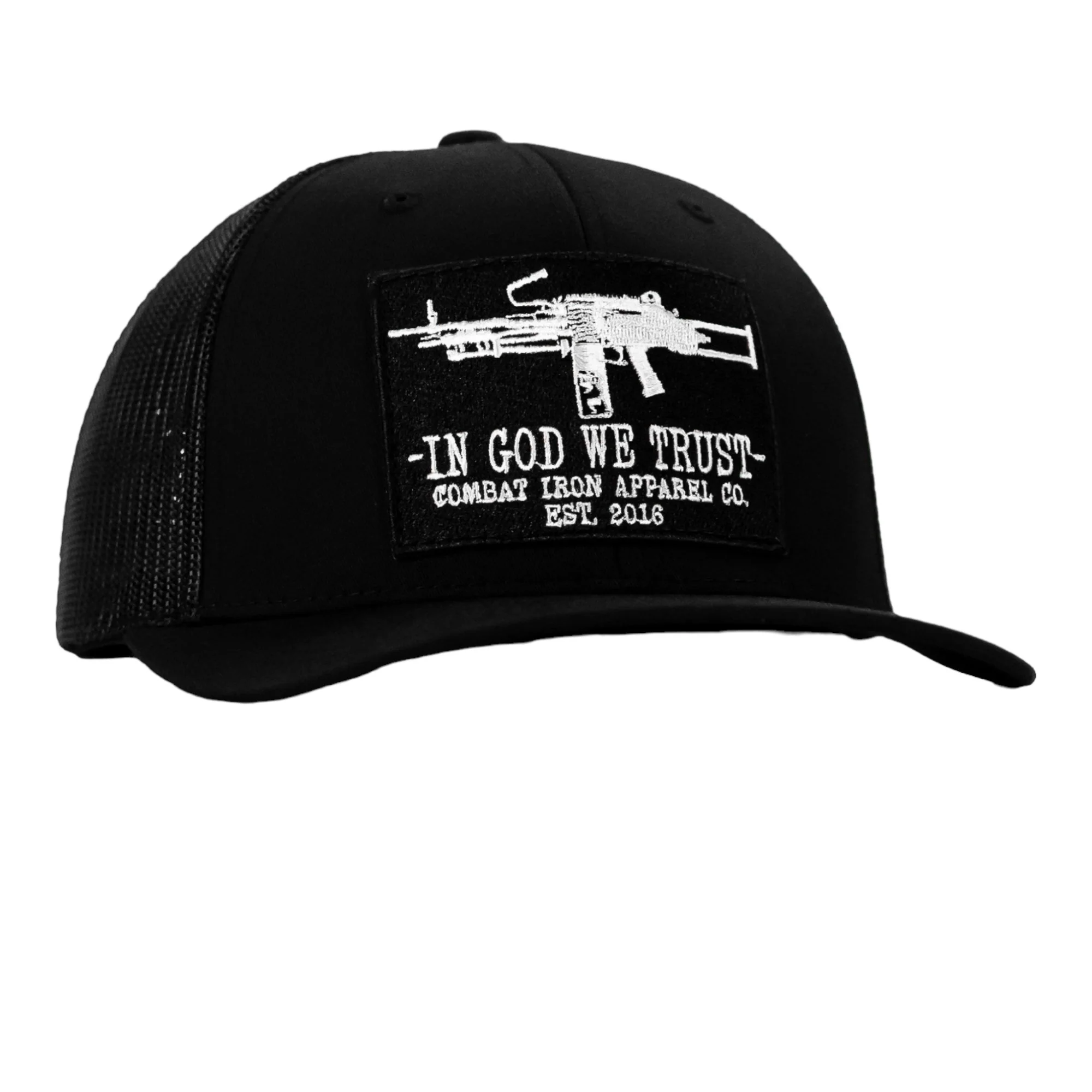 American Way Of Life 5.56 Black Patch Edition Mid-Profile Mesh Snapback - Image 3