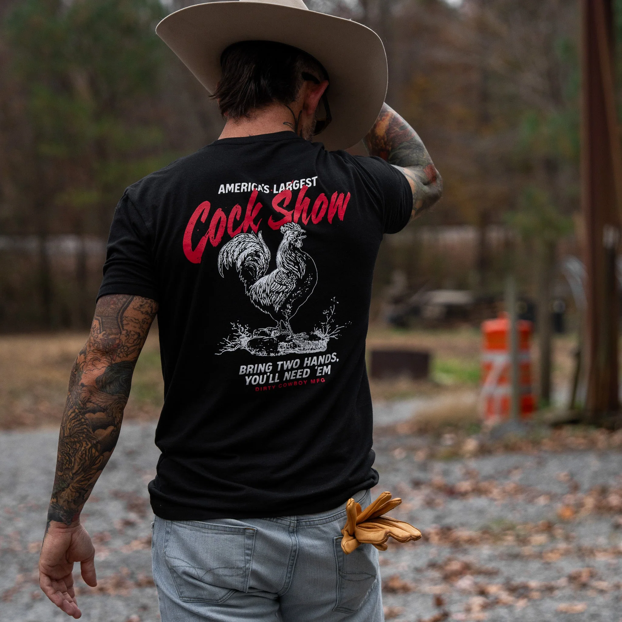 America's Largest Cock Show Men's T-Shirt - Image 3