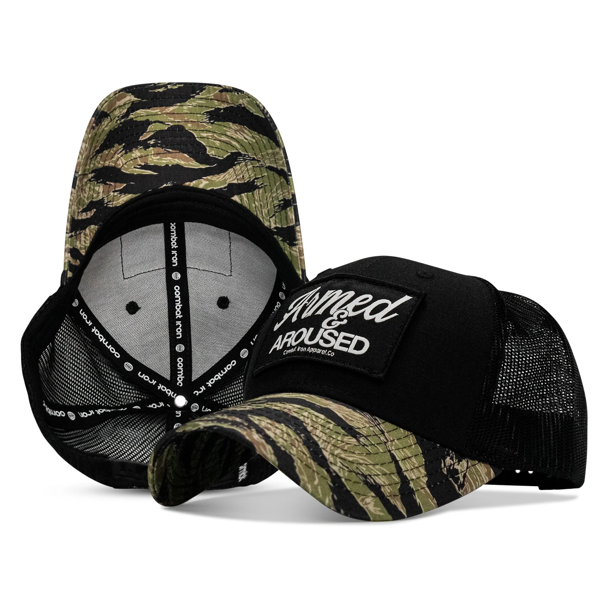 Armed & Aroused Patch Original Ripstop Snapback Hat - Image 14