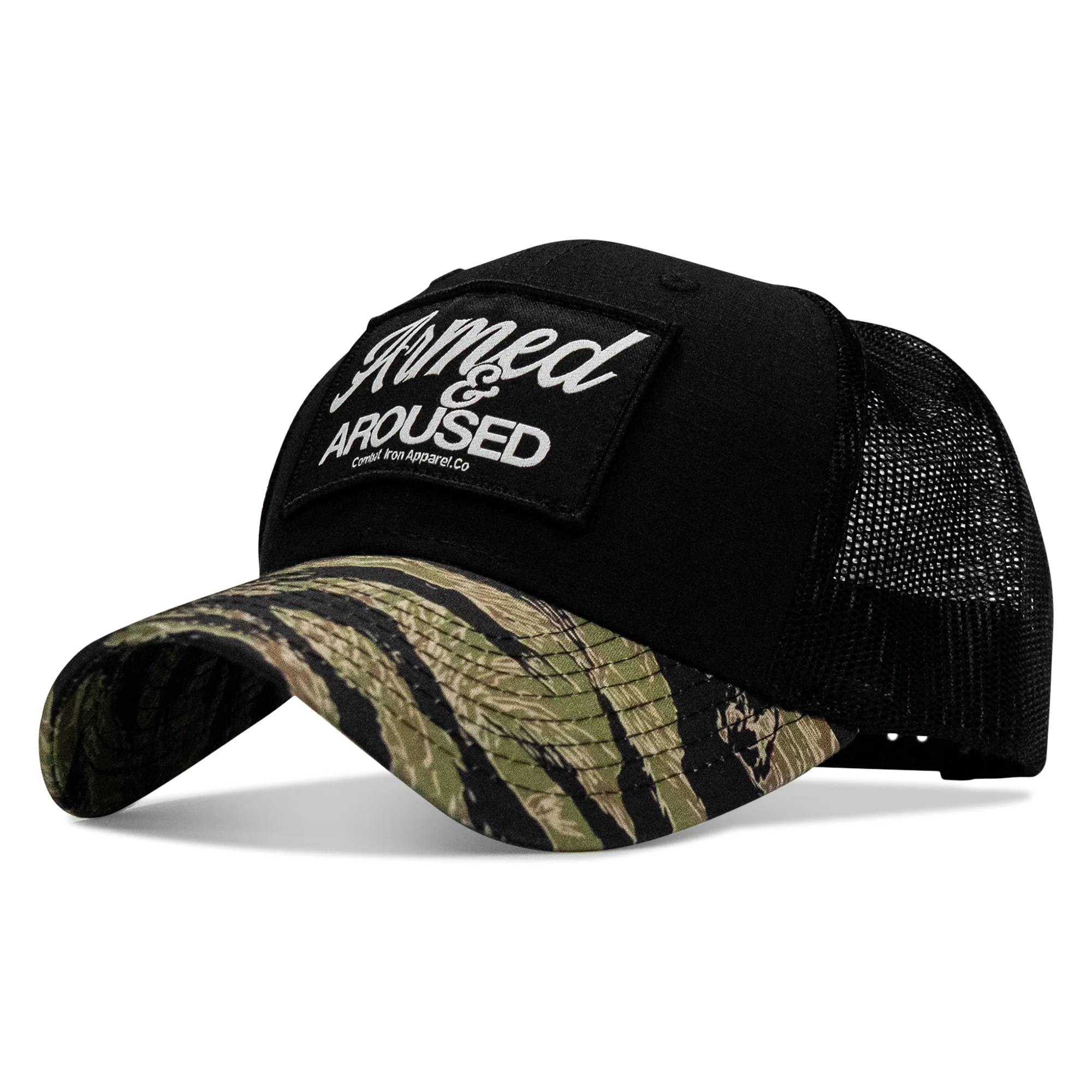 Armed & Aroused Patch Original Ripstop Snapback Hat - Image 16