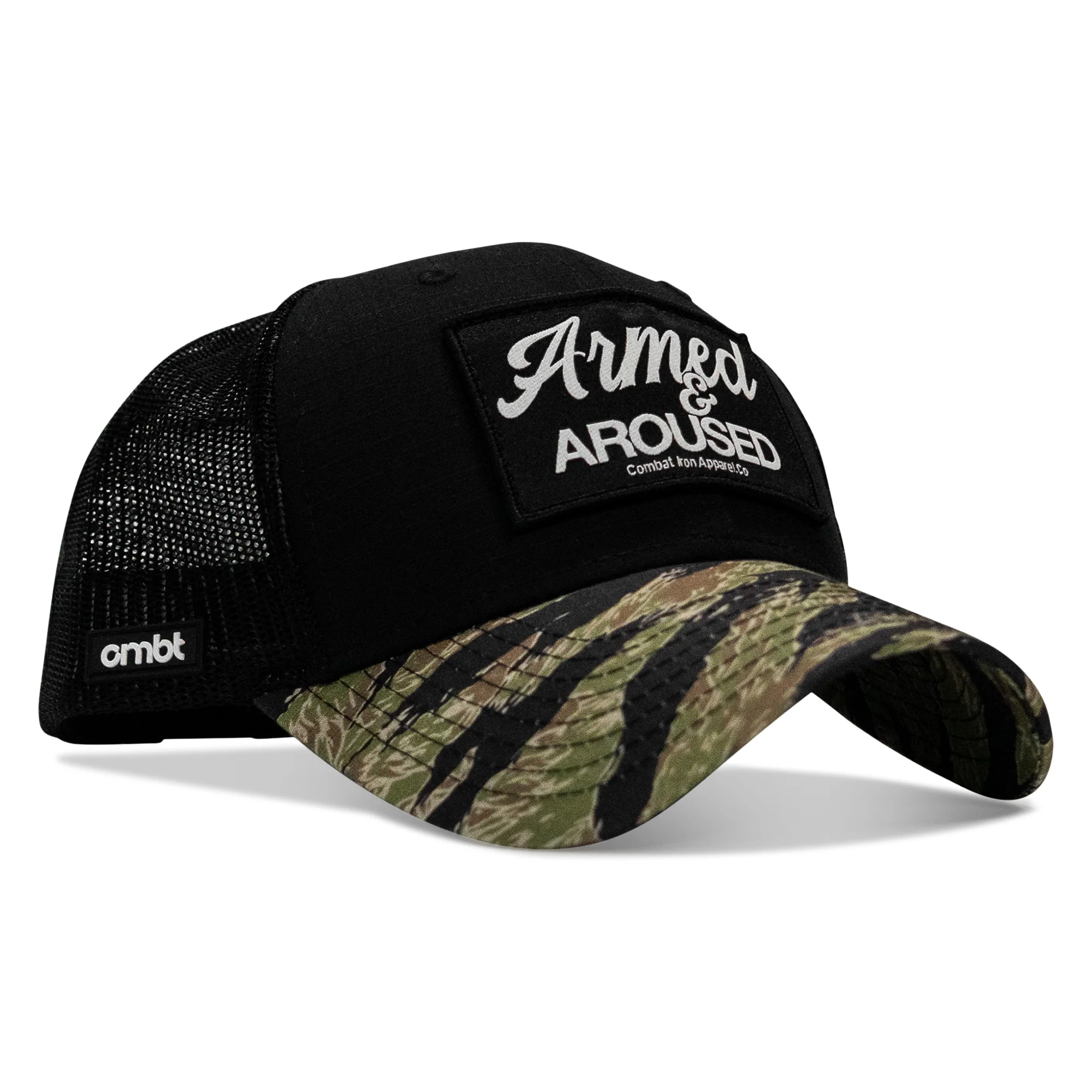 Armed & Aroused Patch Original Ripstop Snapback Hat - Image 17