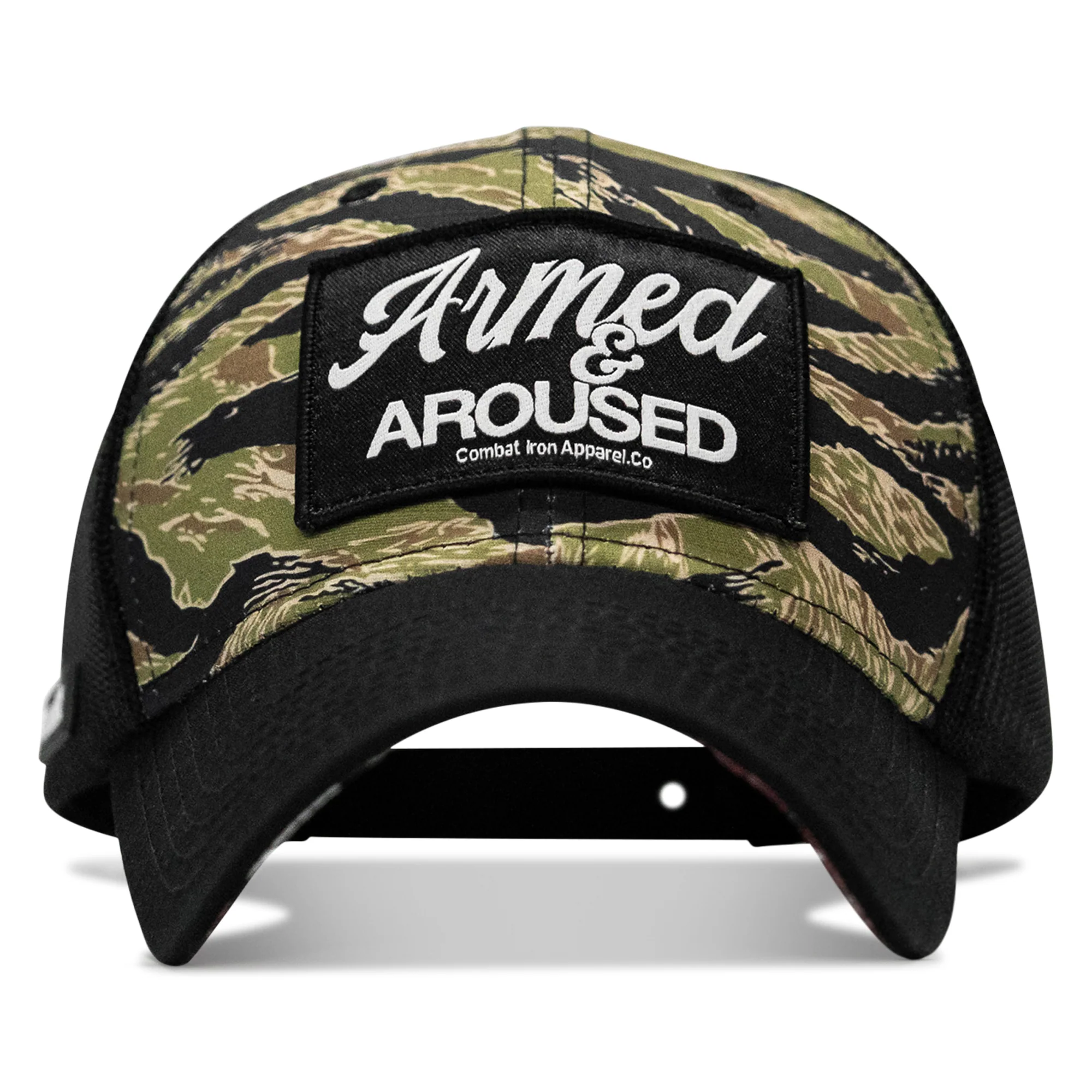 Armed & Aroused Patch Original Ripstop Snapback Hat - Image 2