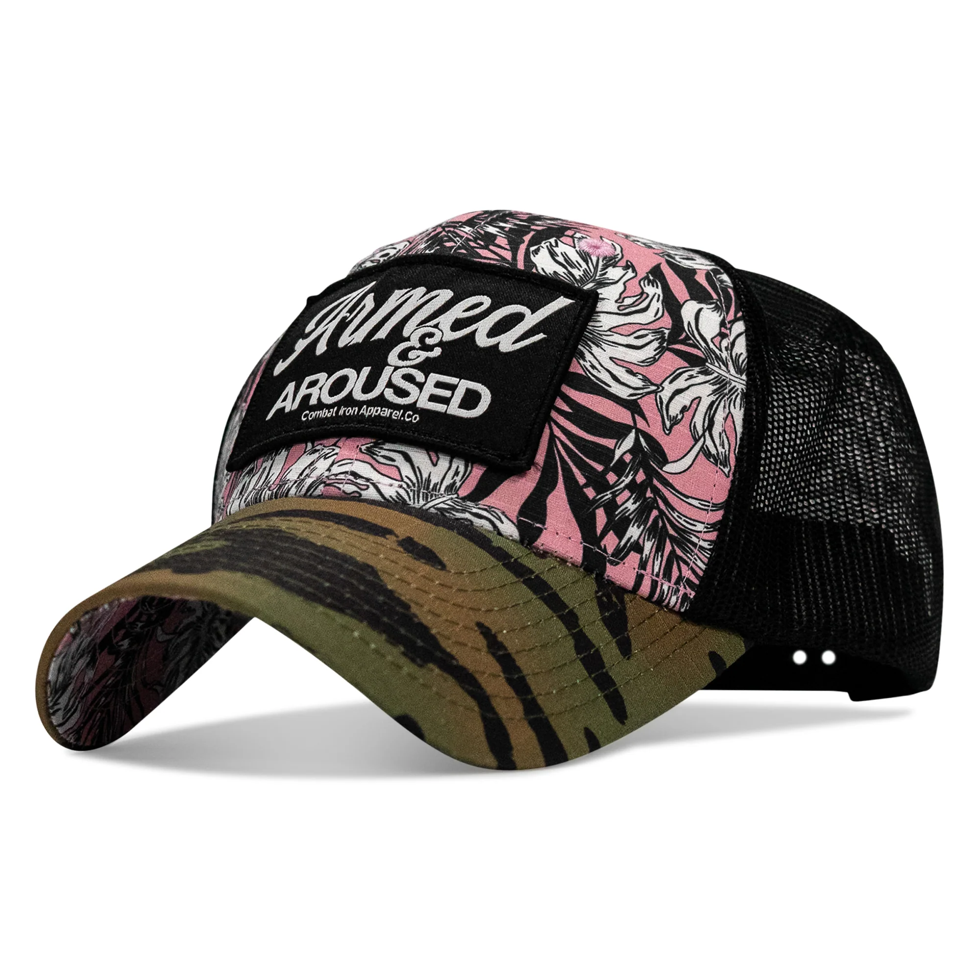 Armed & Aroused Patch Original Ripstop Snapback Hat - Image 23
