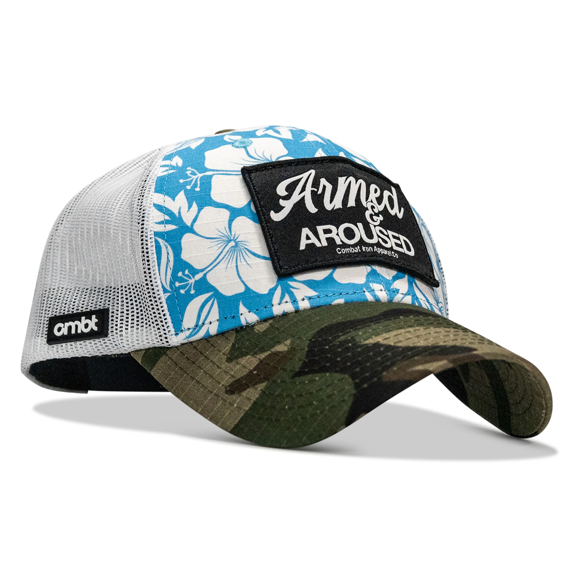 Armed & Aroused Patch Original Ripstop Snapback Hat - Image 34