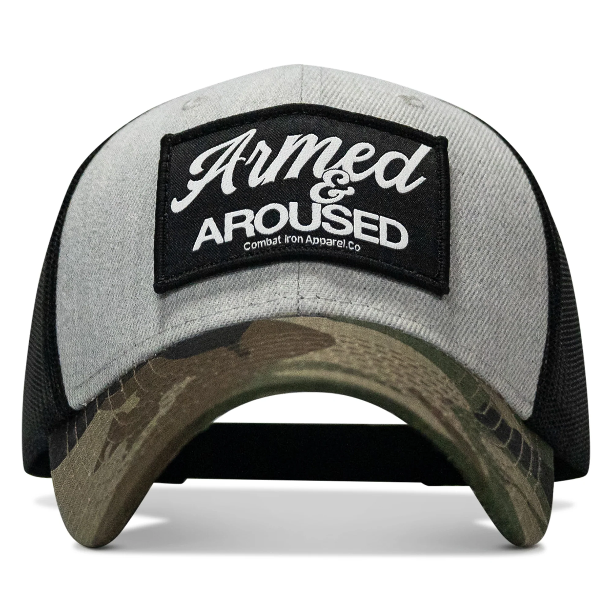 Armed & Aroused Patch Original Ripstop Snapback Hat - Image 42