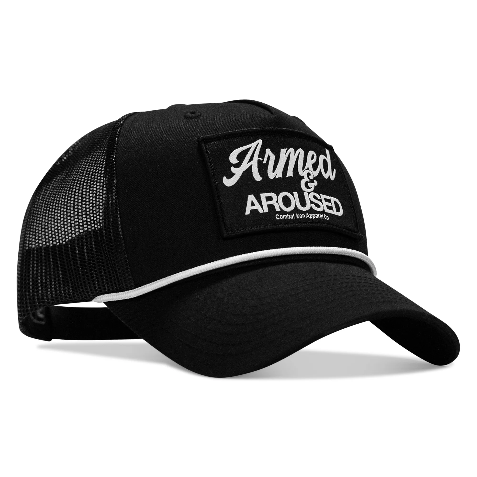 Armed & Aroused Patch Rope Snapback - Image 3