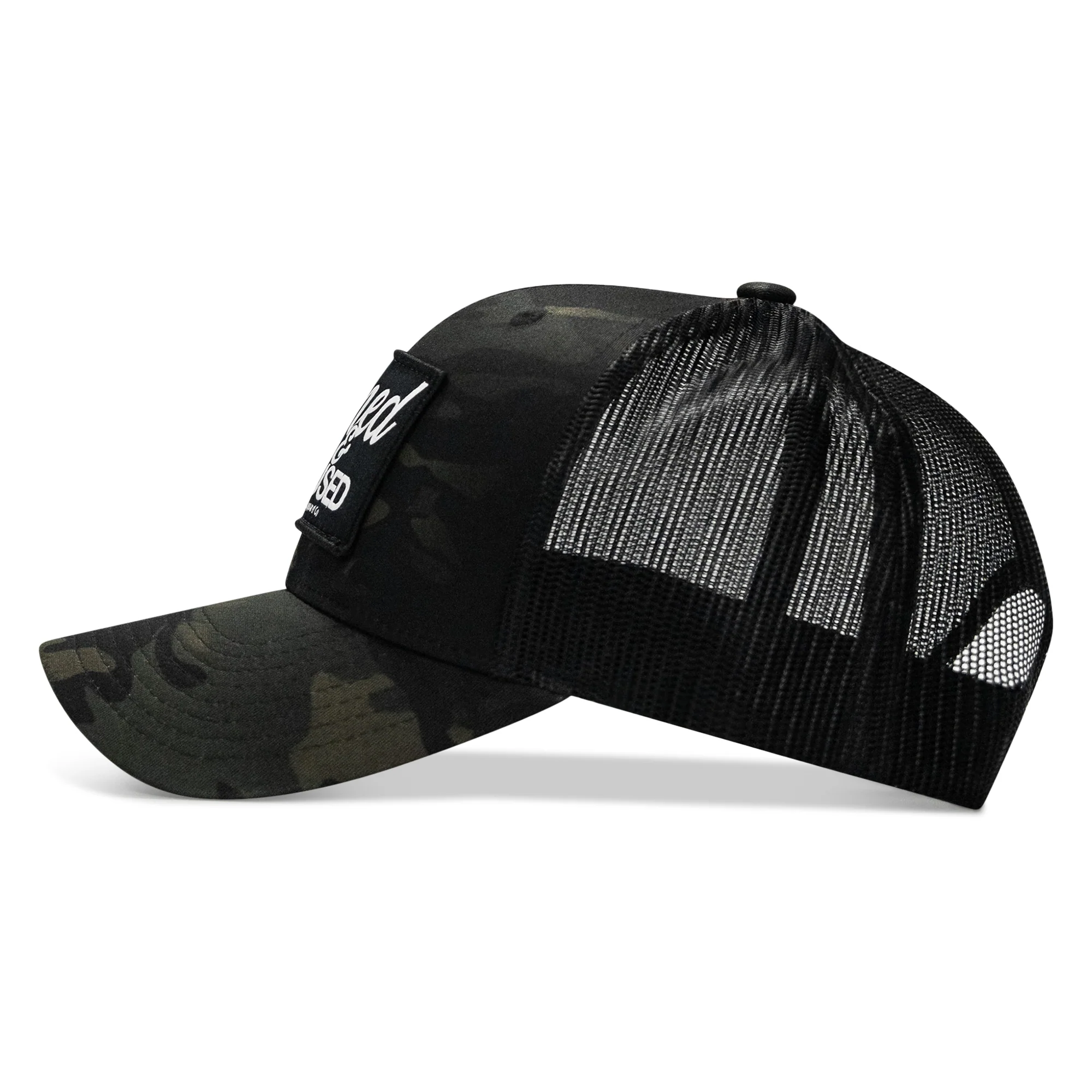 Armed & Aroused Patch Snapback Hat - Image 14