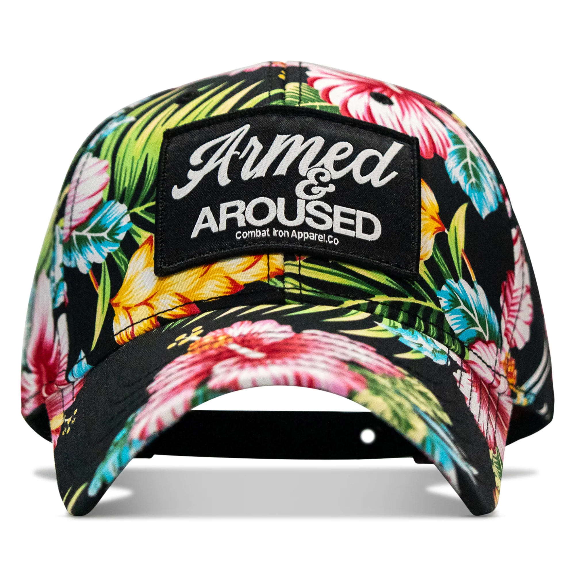Armed & Aroused Patch Snapback Hat - Image 16