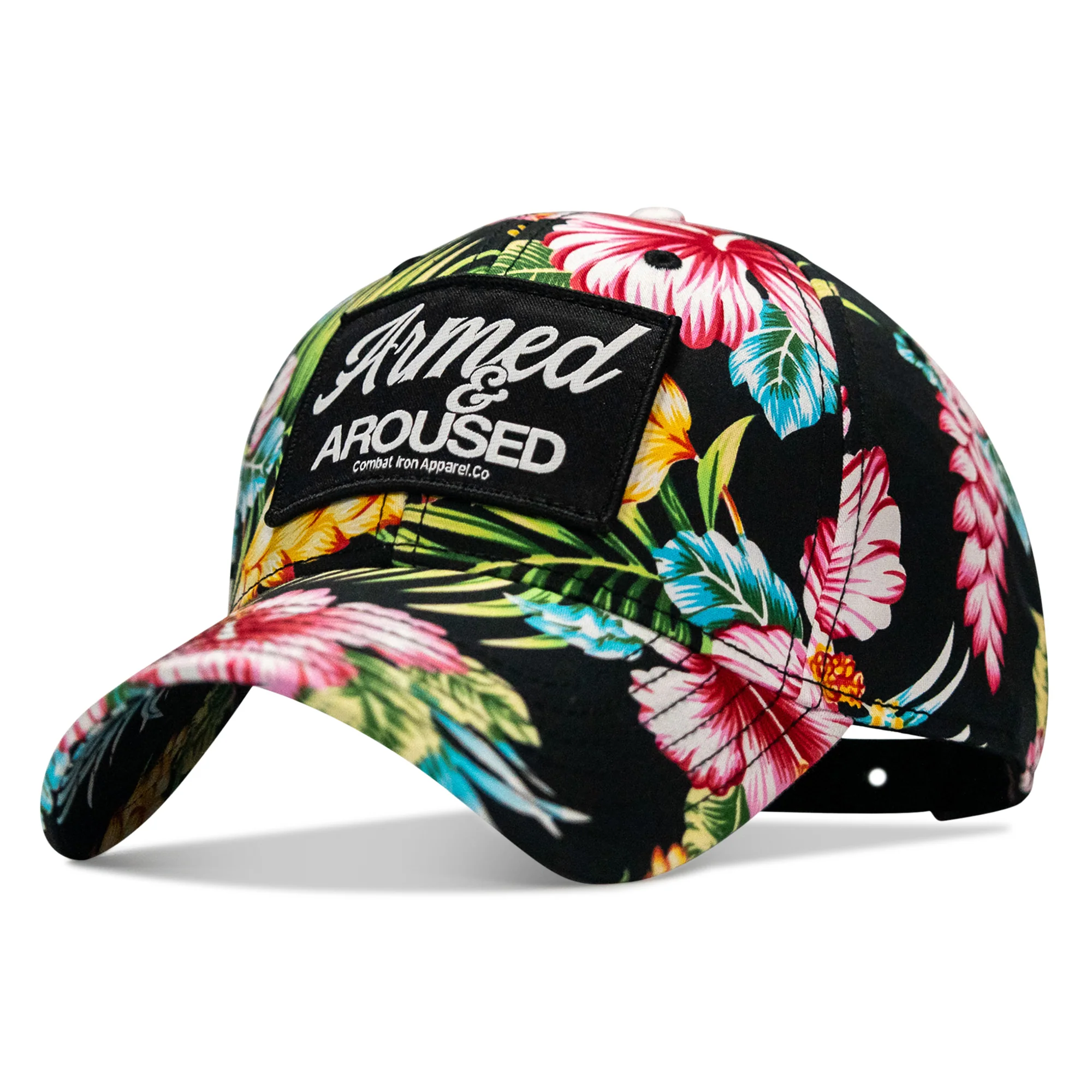 Armed & Aroused Patch Snapback Hat - Image 17