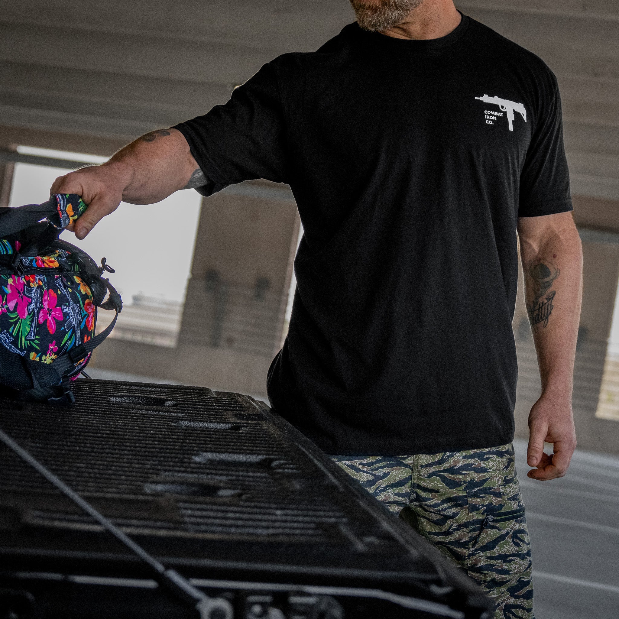 Armed. Ugly. & Broke. Men's T-Shirt - Image 7