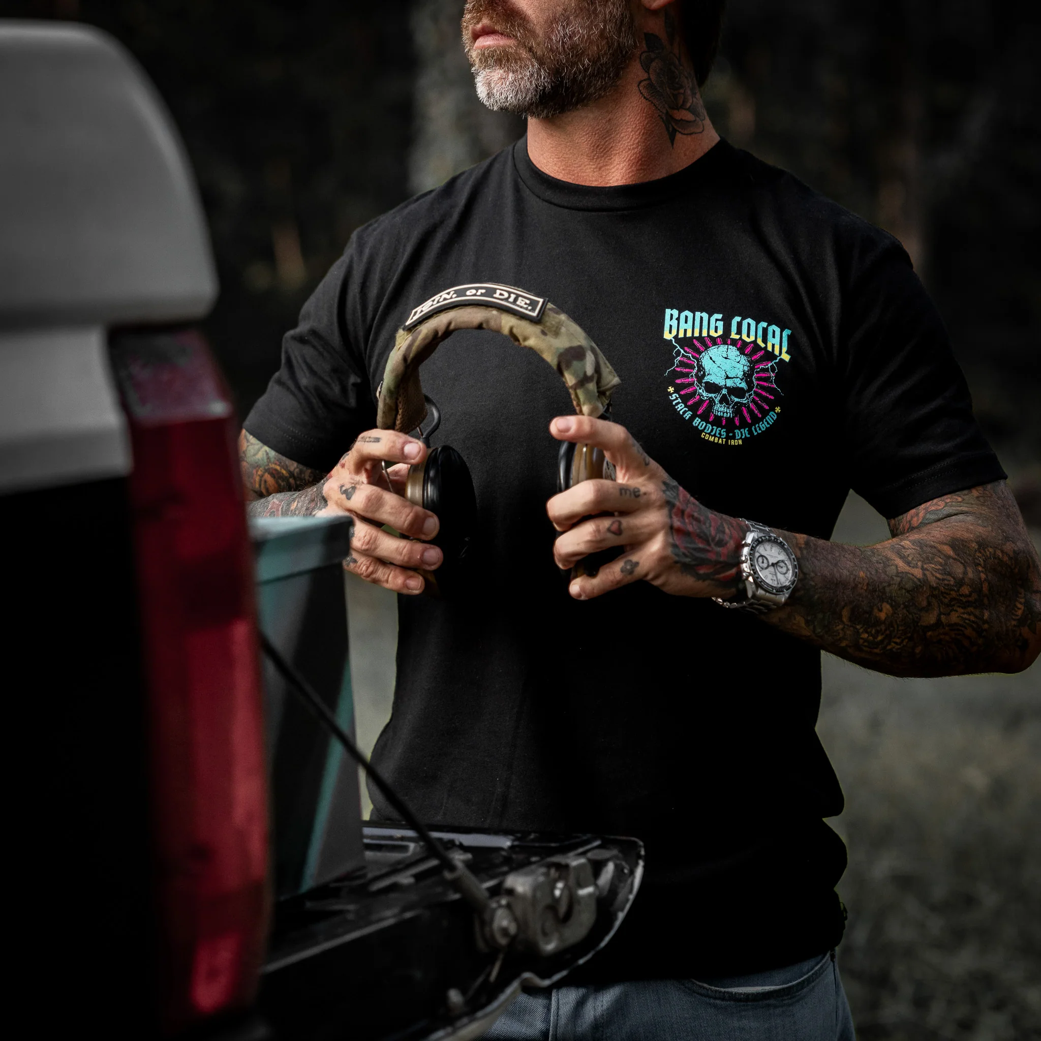 Bang Local. Stack Bodies Men's T-Shirt - Image 10