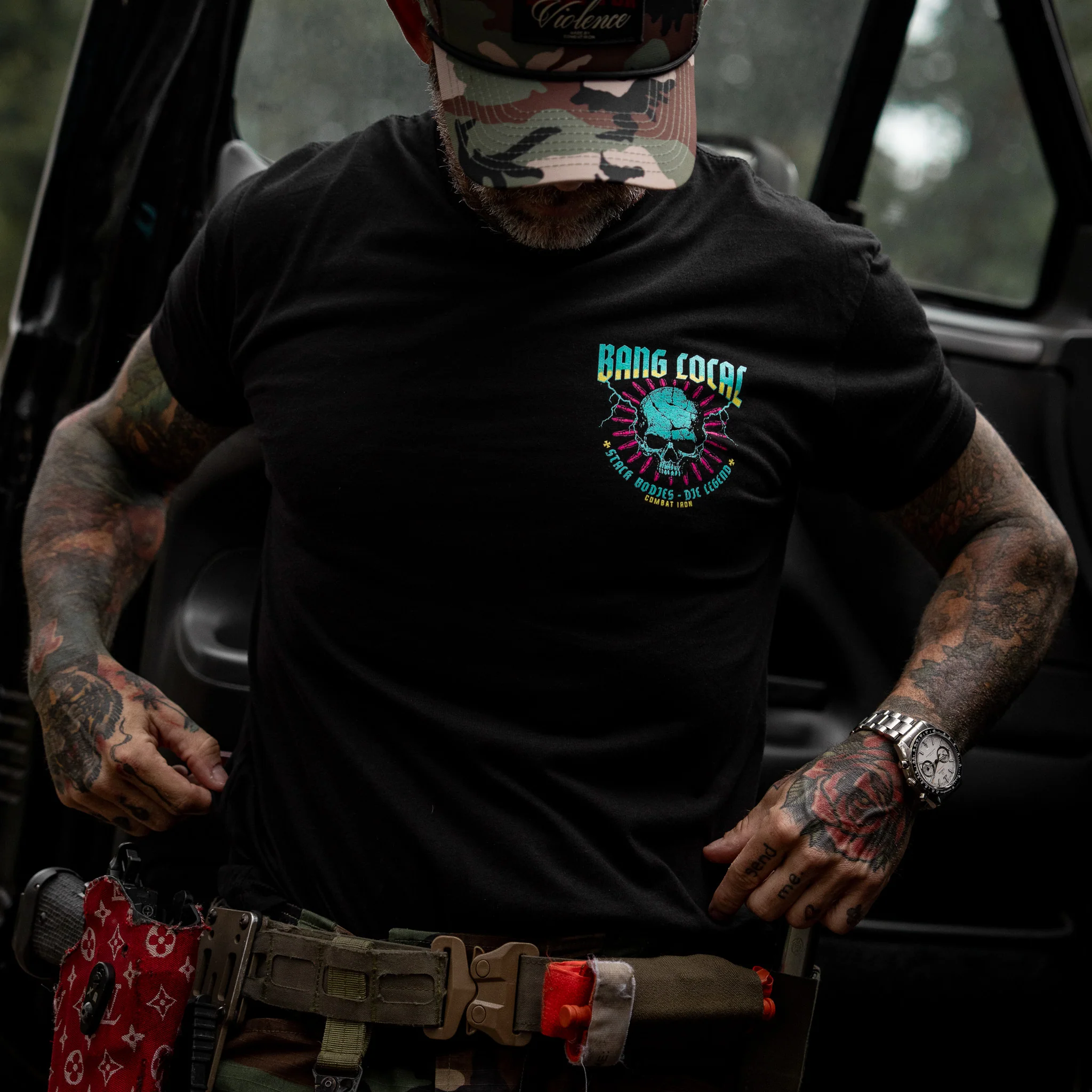 Bang Local. Stack Bodies Men's T-Shirt - Image 4