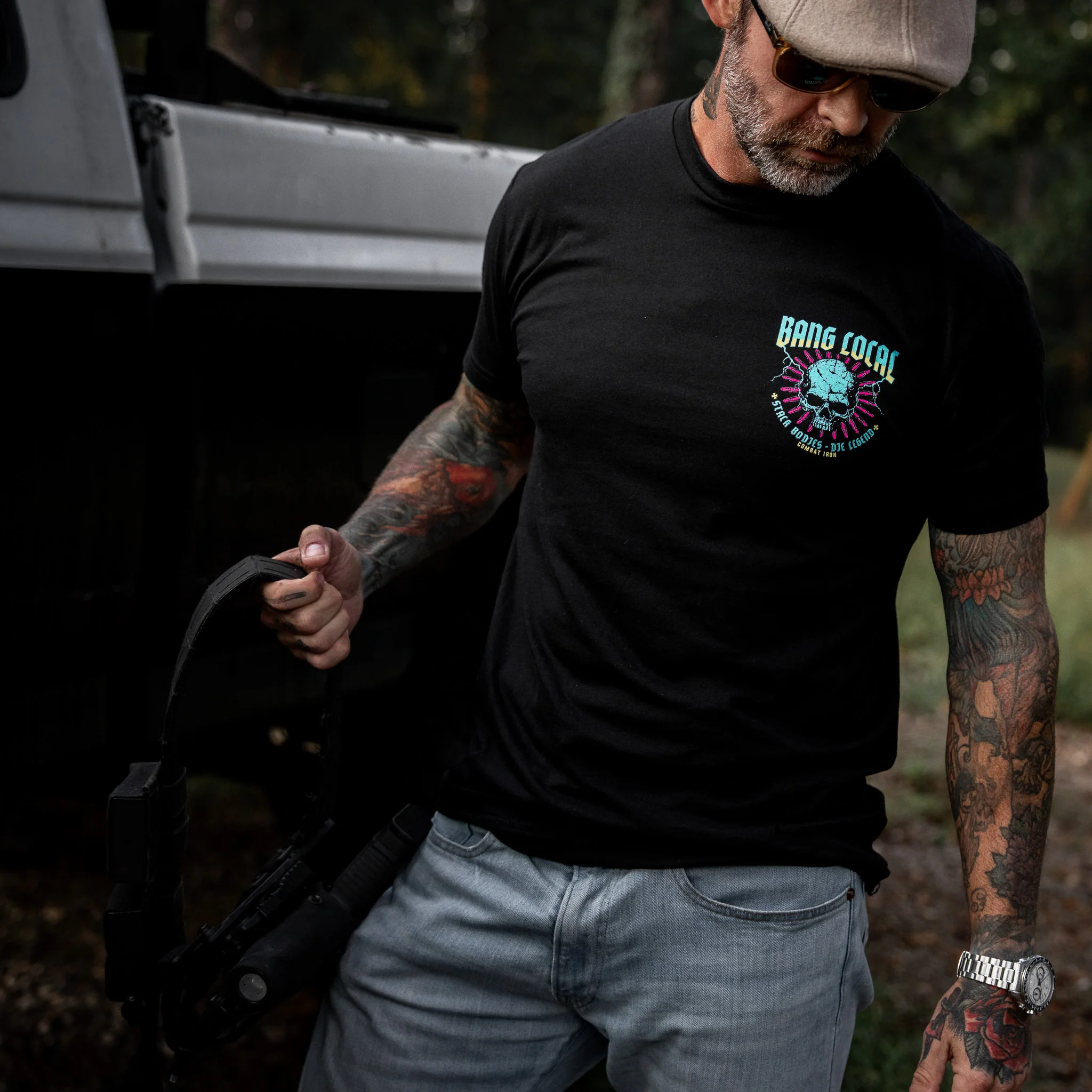 Bang Local. Stack Bodies Men's T-Shirt - Image 5